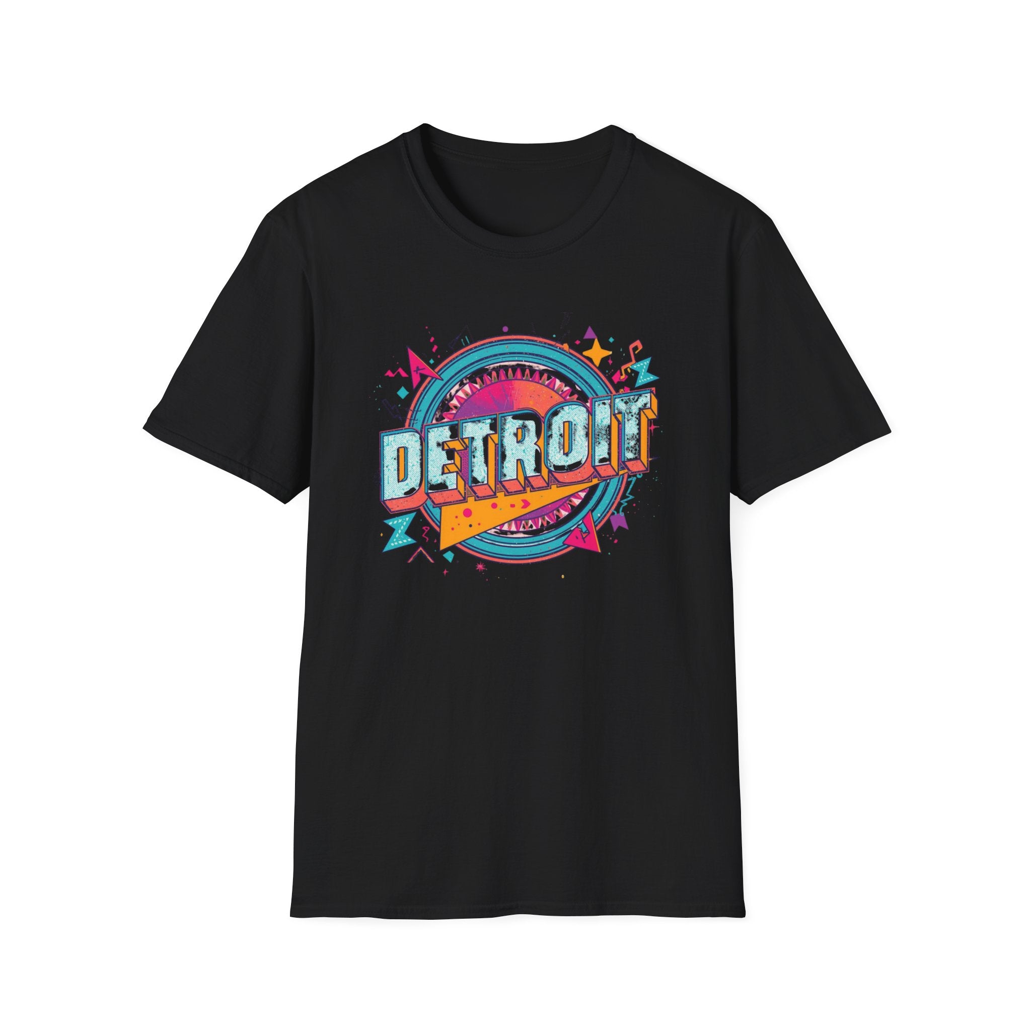 Detroit Retro Badge T-Shirt