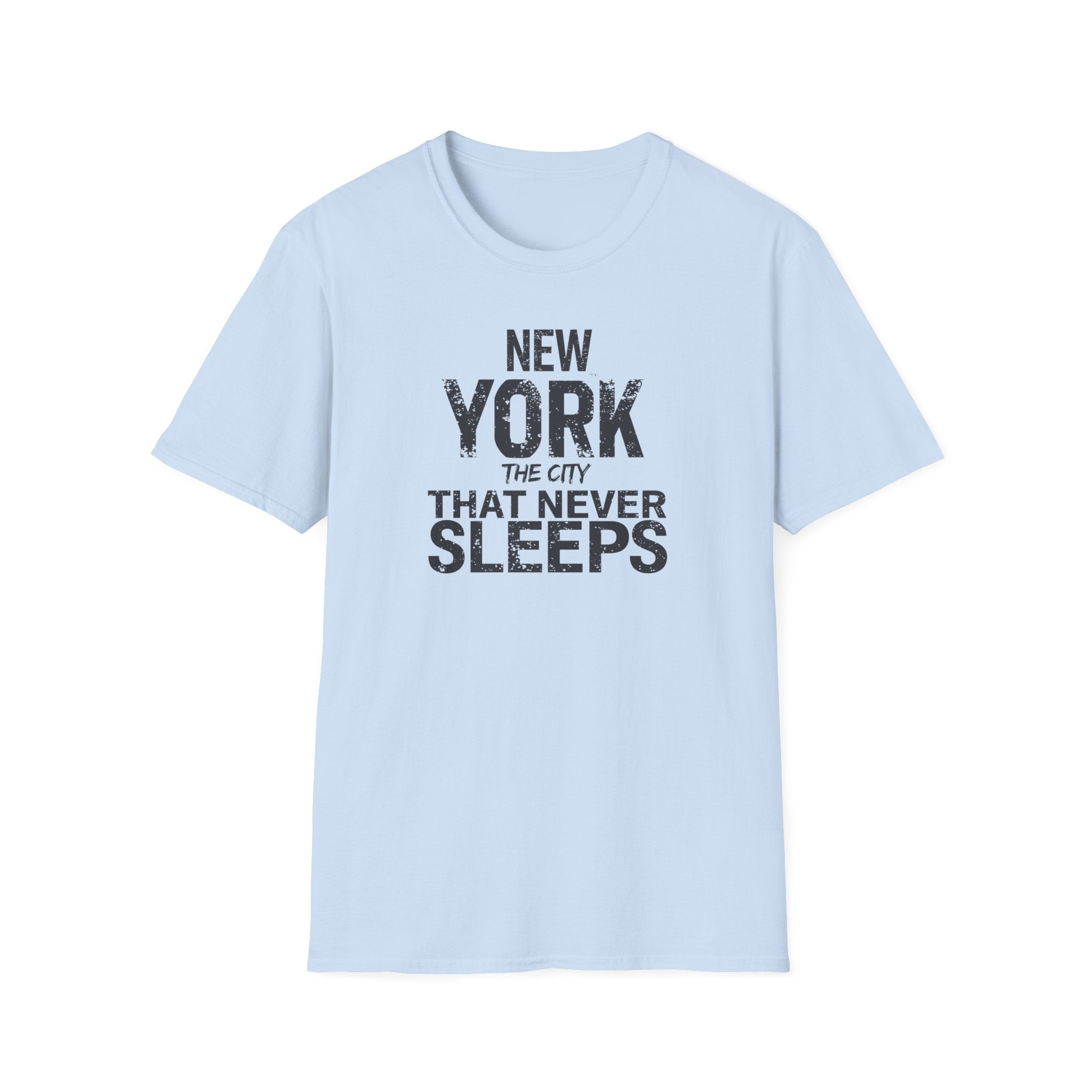 New York The City That Never Sleeps T-Shirt | Vintage NYC Typography
