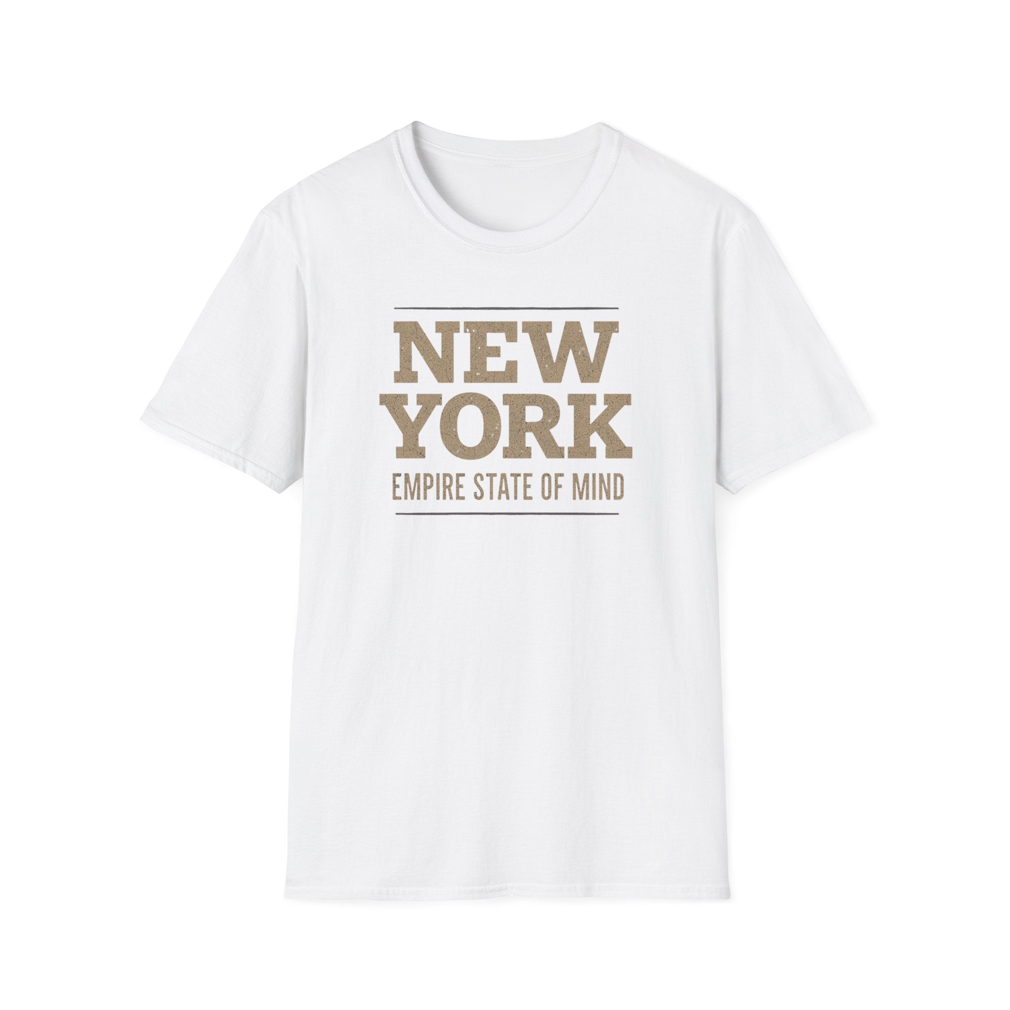 New York Empire State of Mind T-Shirt | NYC typography tee