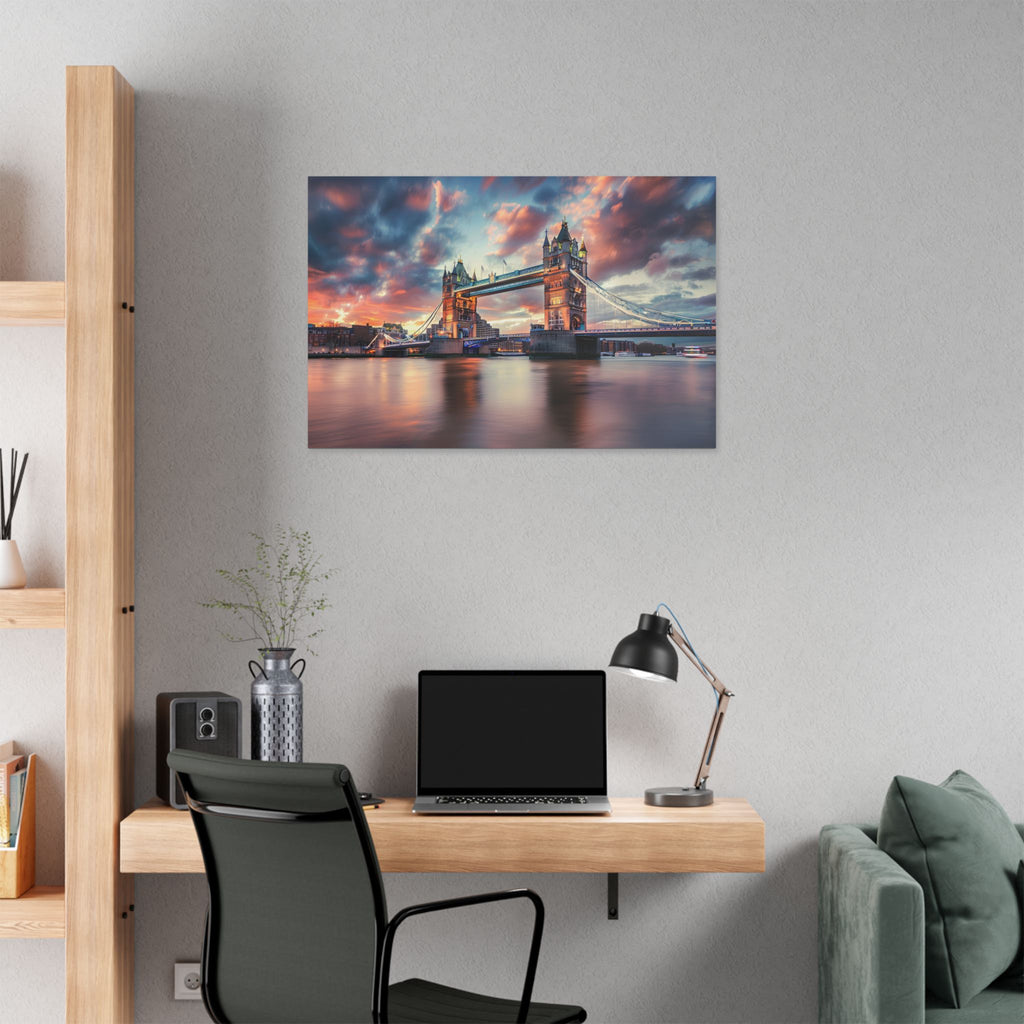 Tower Bridge Sunset Canvas