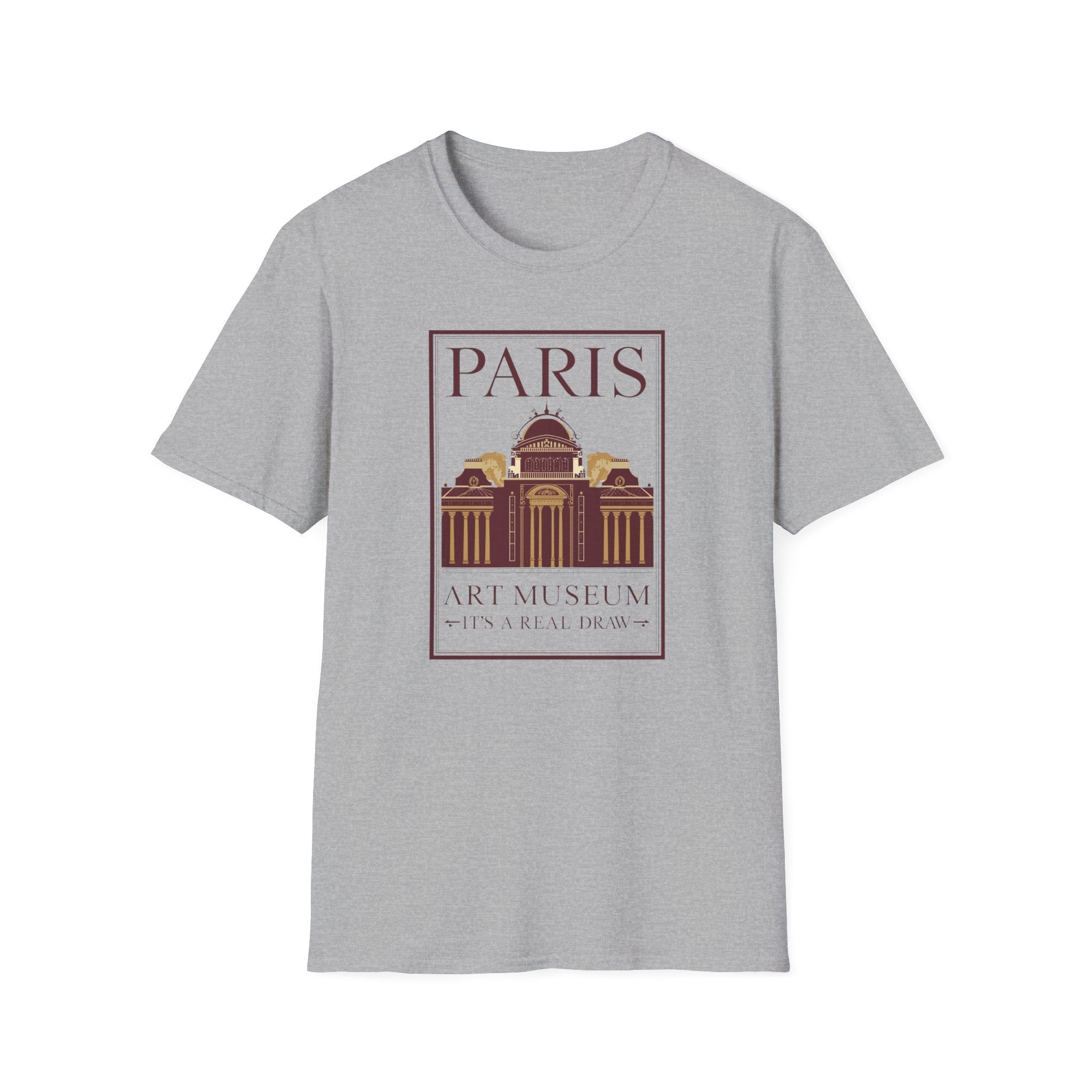 Paris Art Museum T‑Shirt — Vintage Museum Poster Tee
