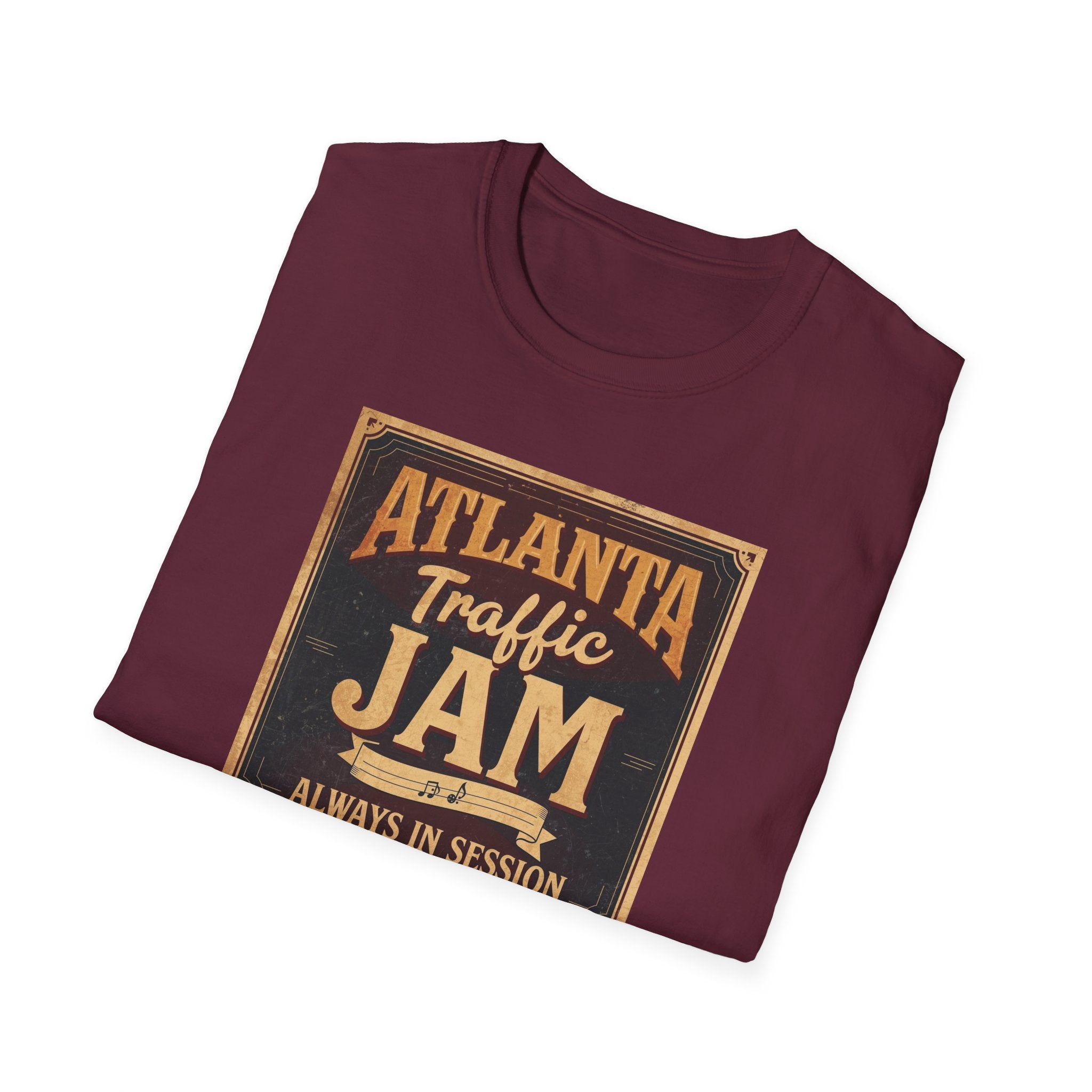 Atlanta Traffic Jam T-Shirt — 'Always in Session' Vintage City Tee