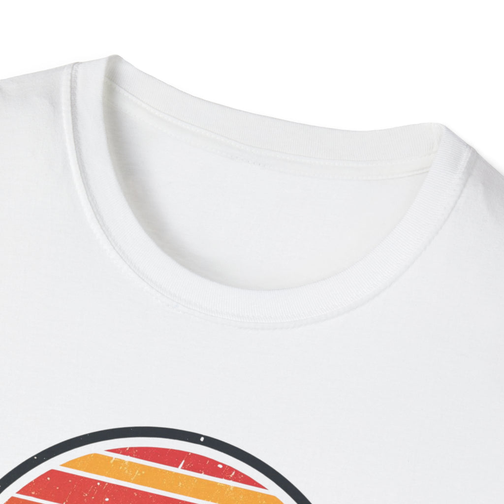 Detroit Skyline Retro Sunset T-Shirt