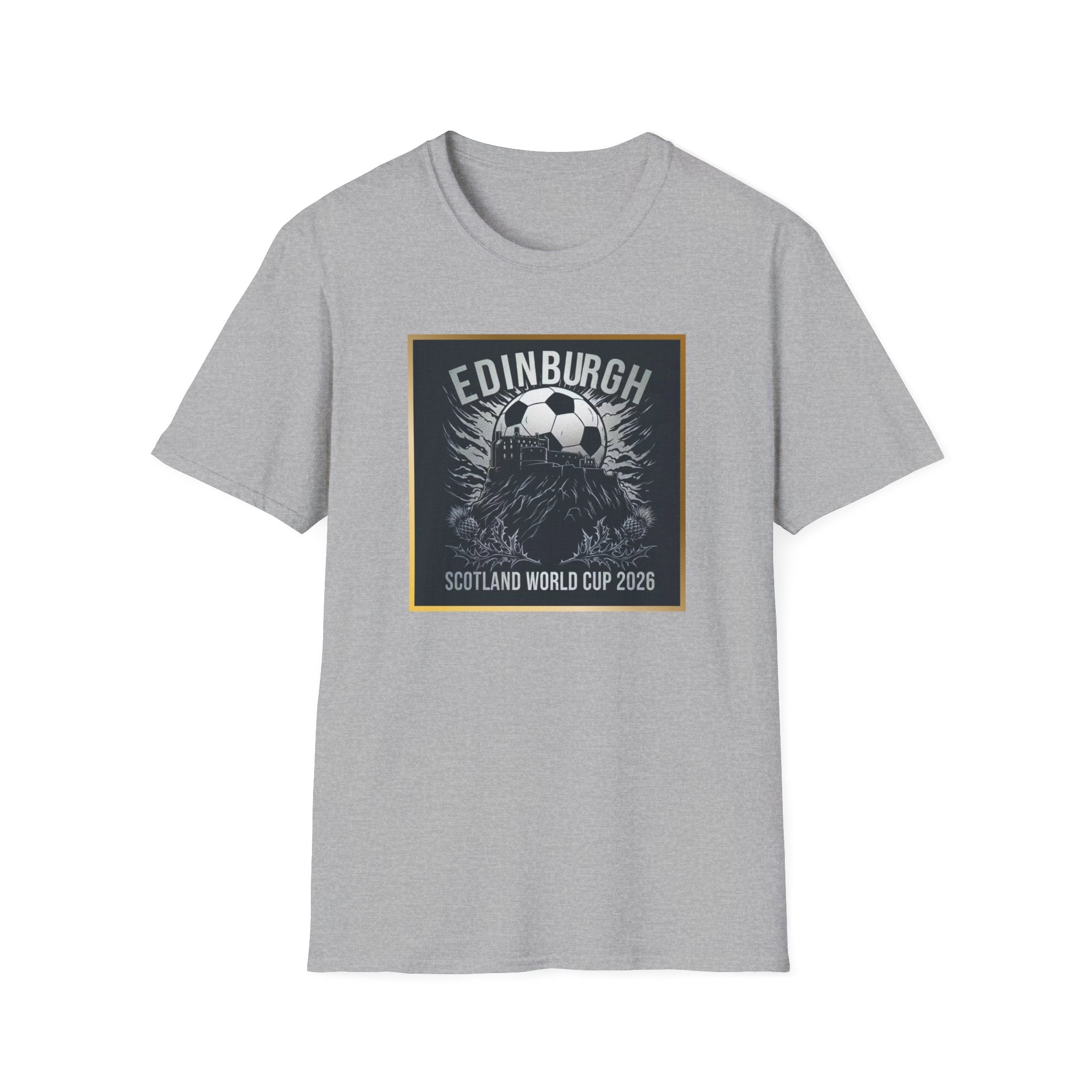 Edinburgh Soccer T-Shirt – Scotland World Cup 2026 Football Tee