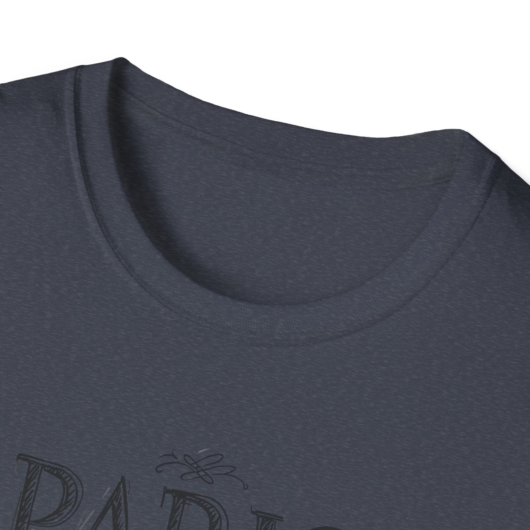 Paris Vintage Script T‑Shirt — "Dream in Every Direction"