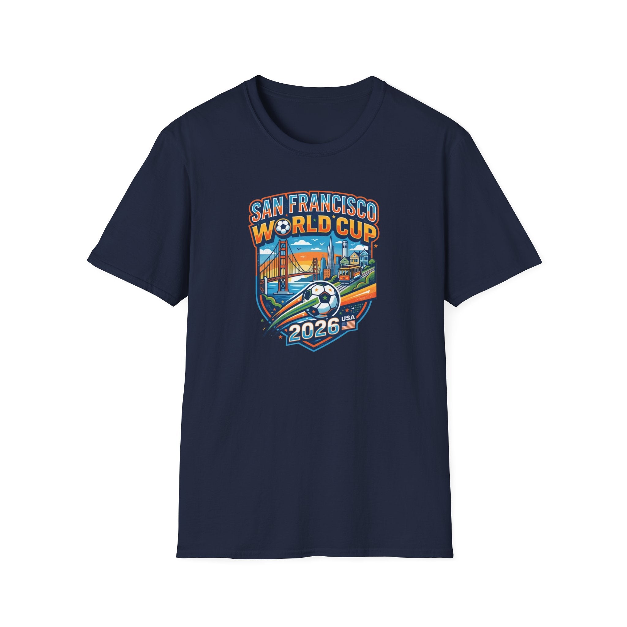 San Francisco World Cup 2026 T-Shirt — Vintage City Soccer Crest