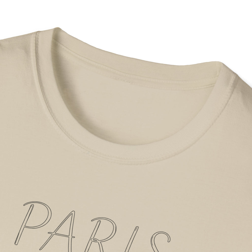 Paris Est. 259 BC T-Shirt – 'Dream in Every Direction' Minimalist Travel Tee