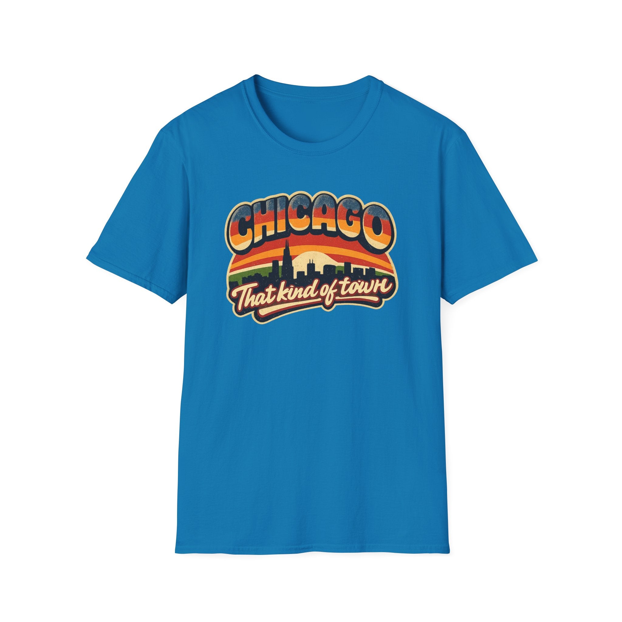 Chicago Retro Skyline T-Shirt — "That Kind of Town" Vintage City Tee