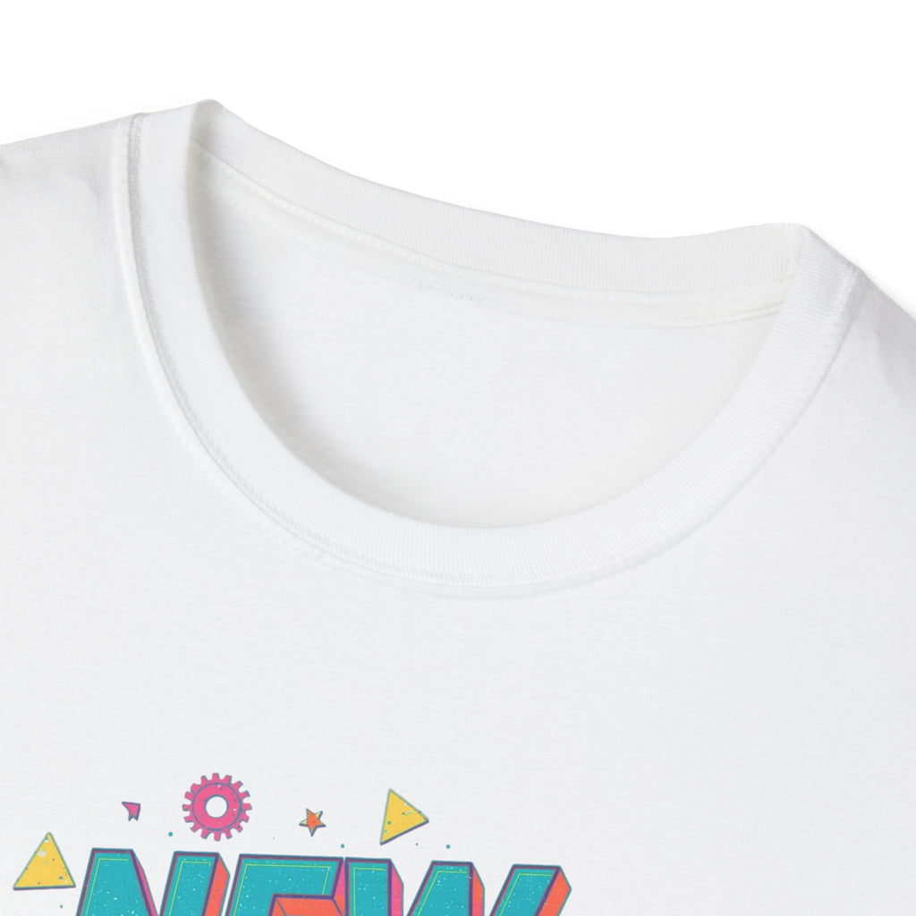New York colorful typography T-Shirt | city souvenir, retro pop design