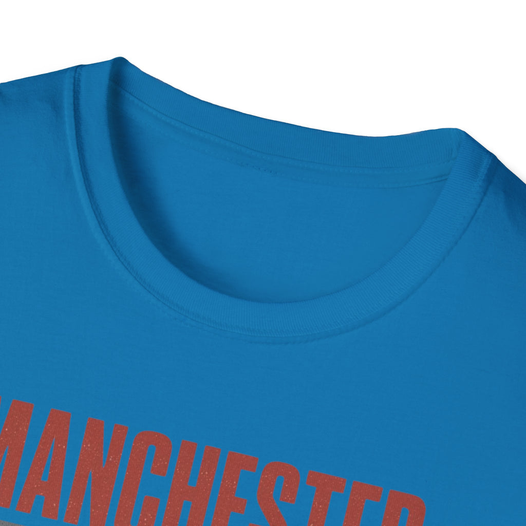 Manchester "Mad For It" Retro Stripe T-Shirt