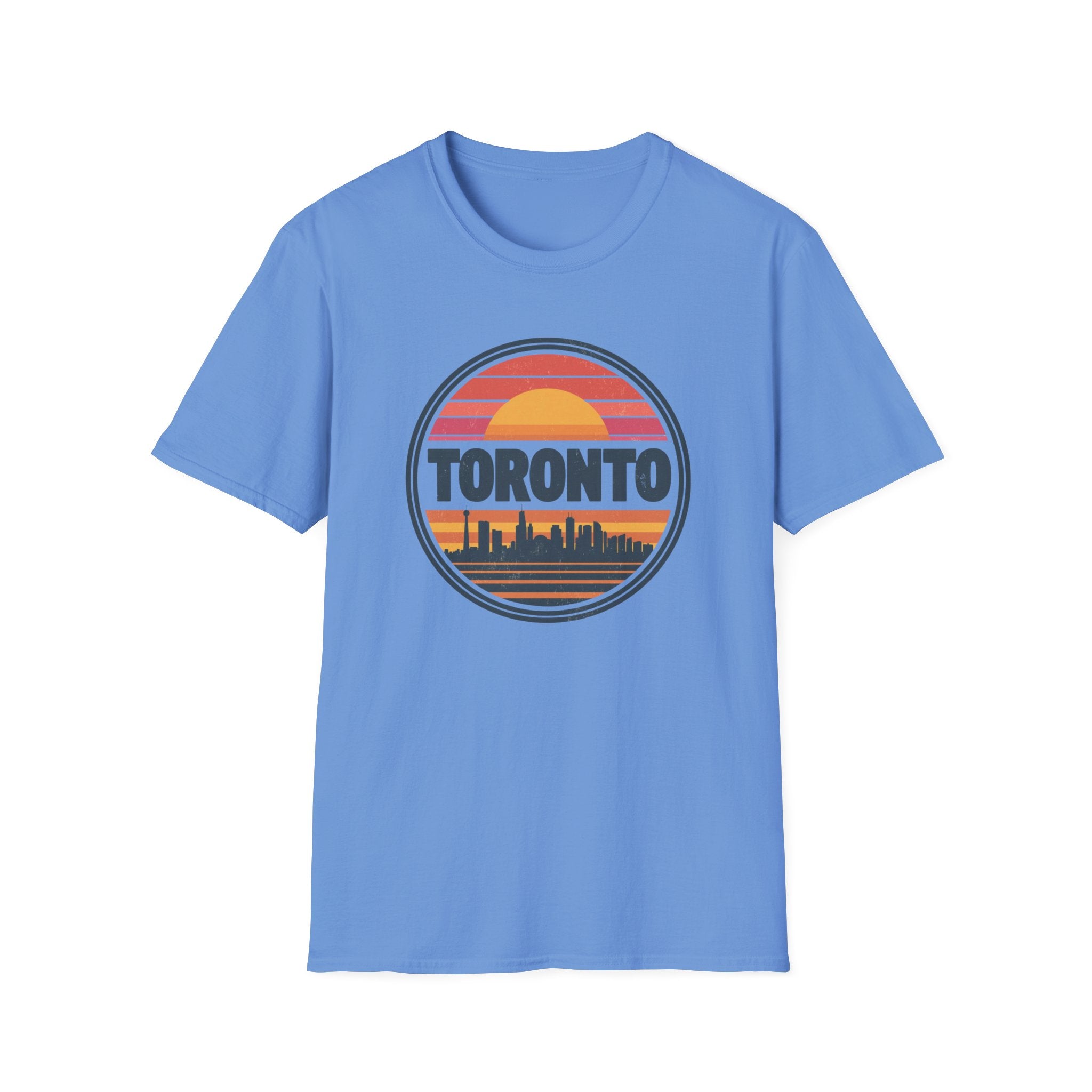 Toronto Sunset T-Shirt — Retro City Skyline Graphic Tee