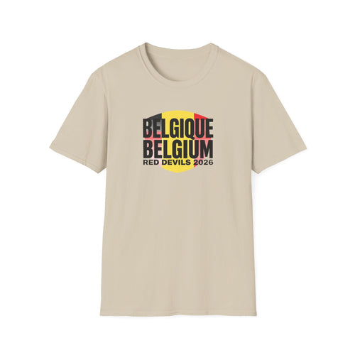 Belgique Belgium Red Devils 2026 Soccer T-Shirt