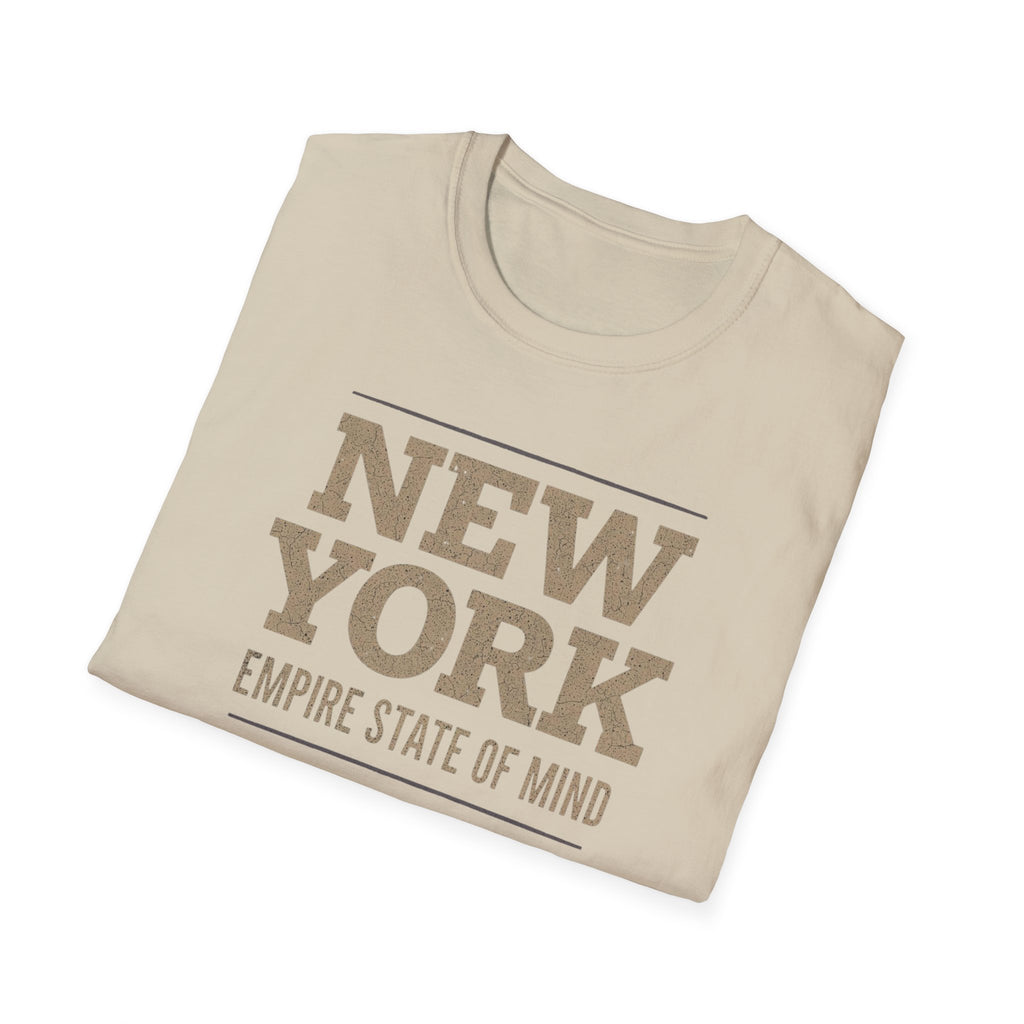 New York Empire State of Mind T-Shirt | NYC typography tee