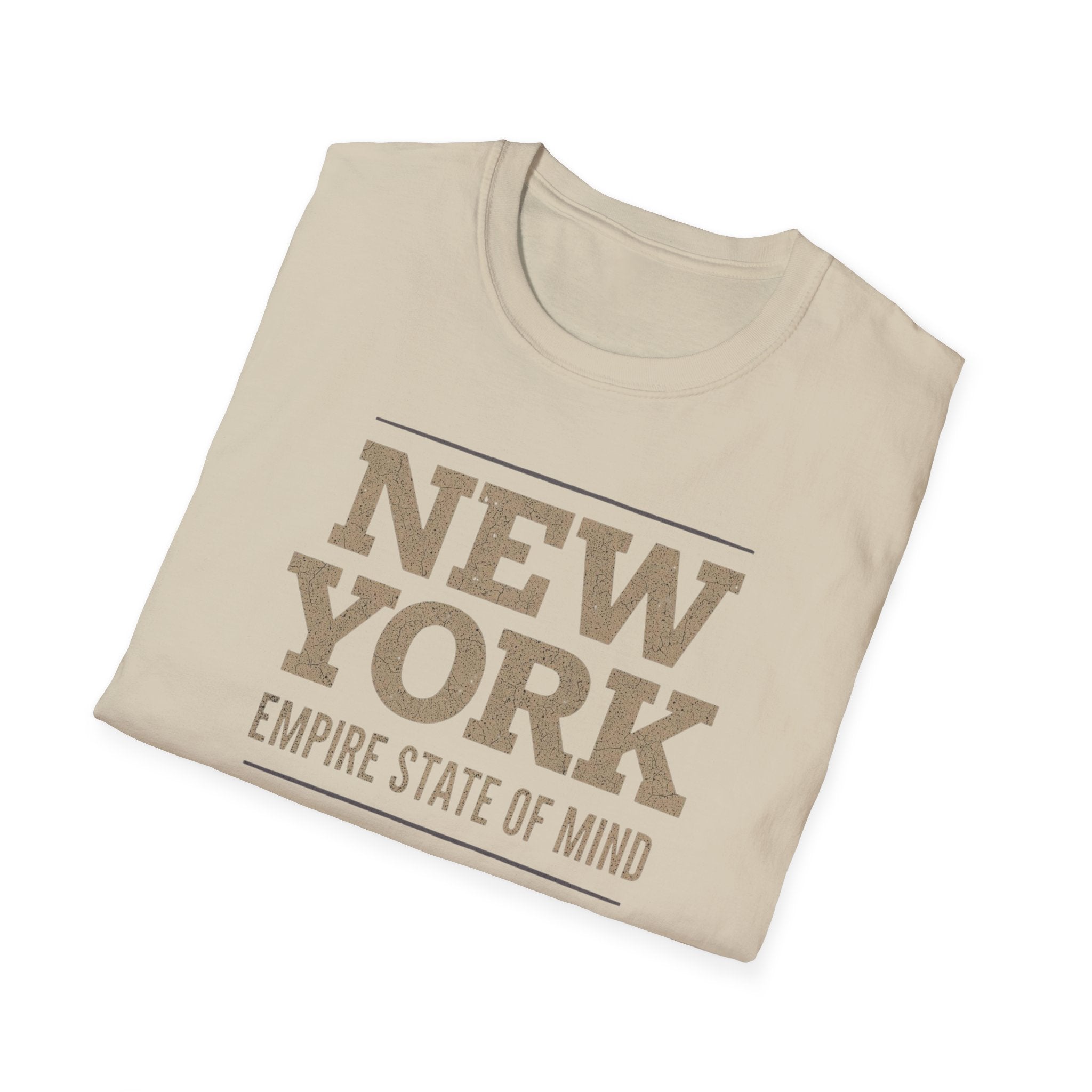 New York Empire State of Mind T-Shirt | NYC typography tee