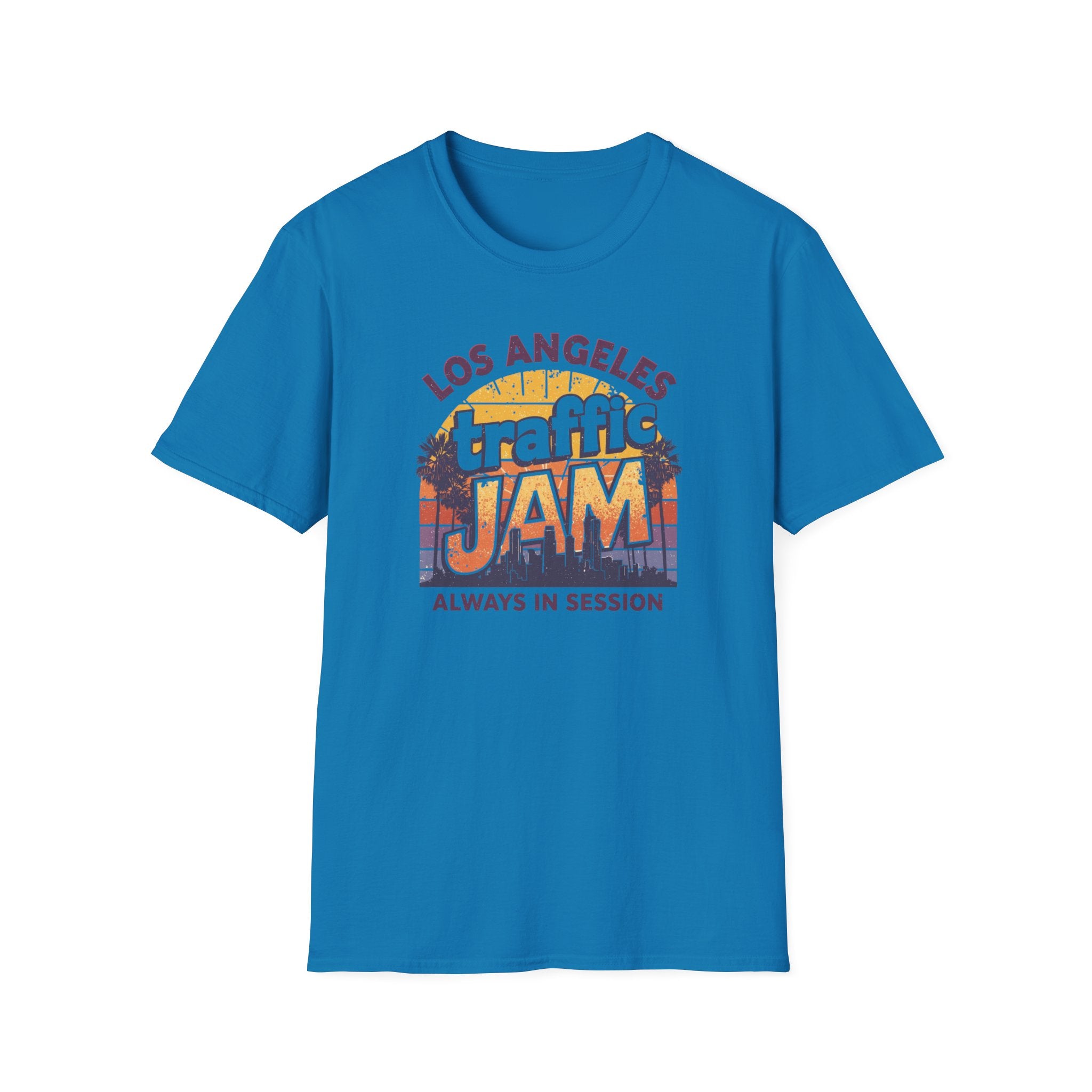 Los Angeles Traffic Jam T-Shirt — Retro 'Always in Session' CA City Tee
