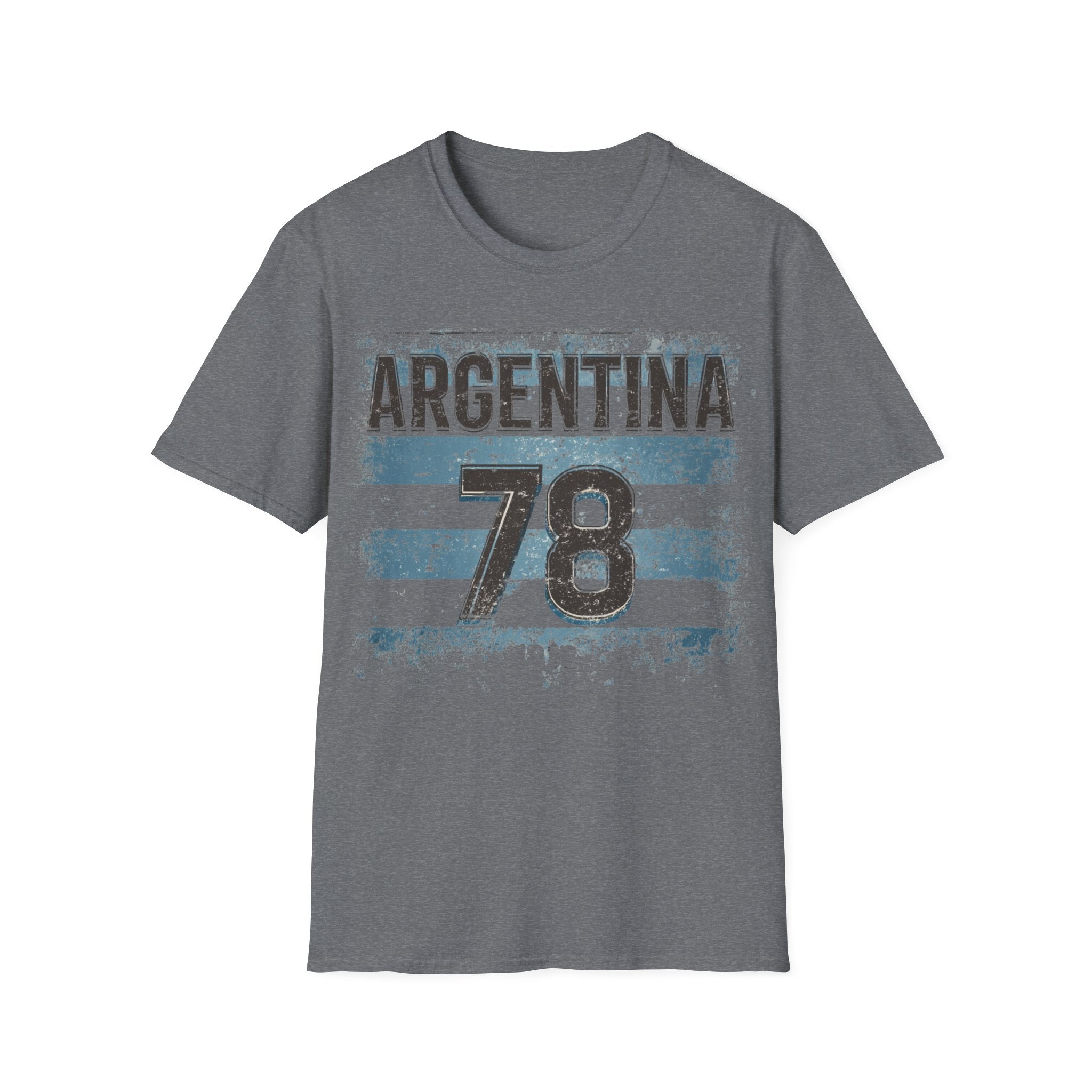 Argentina 78 T-Shirt | Vintage Stripes Soccer Jersey Style