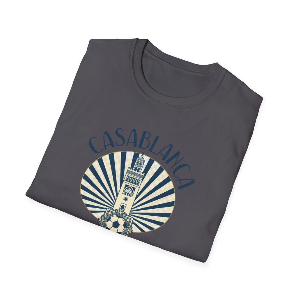Casablanca Vintage Travel T-Shirt — Morocco World Cup 2026 Souvenir
