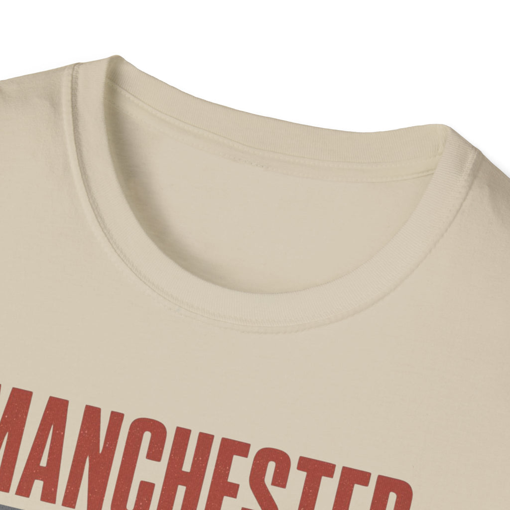 Manchester "Mad For It" Retro Stripe T-Shirt