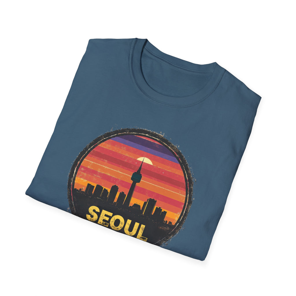 Seoul Sunset Skyline T-Shirt