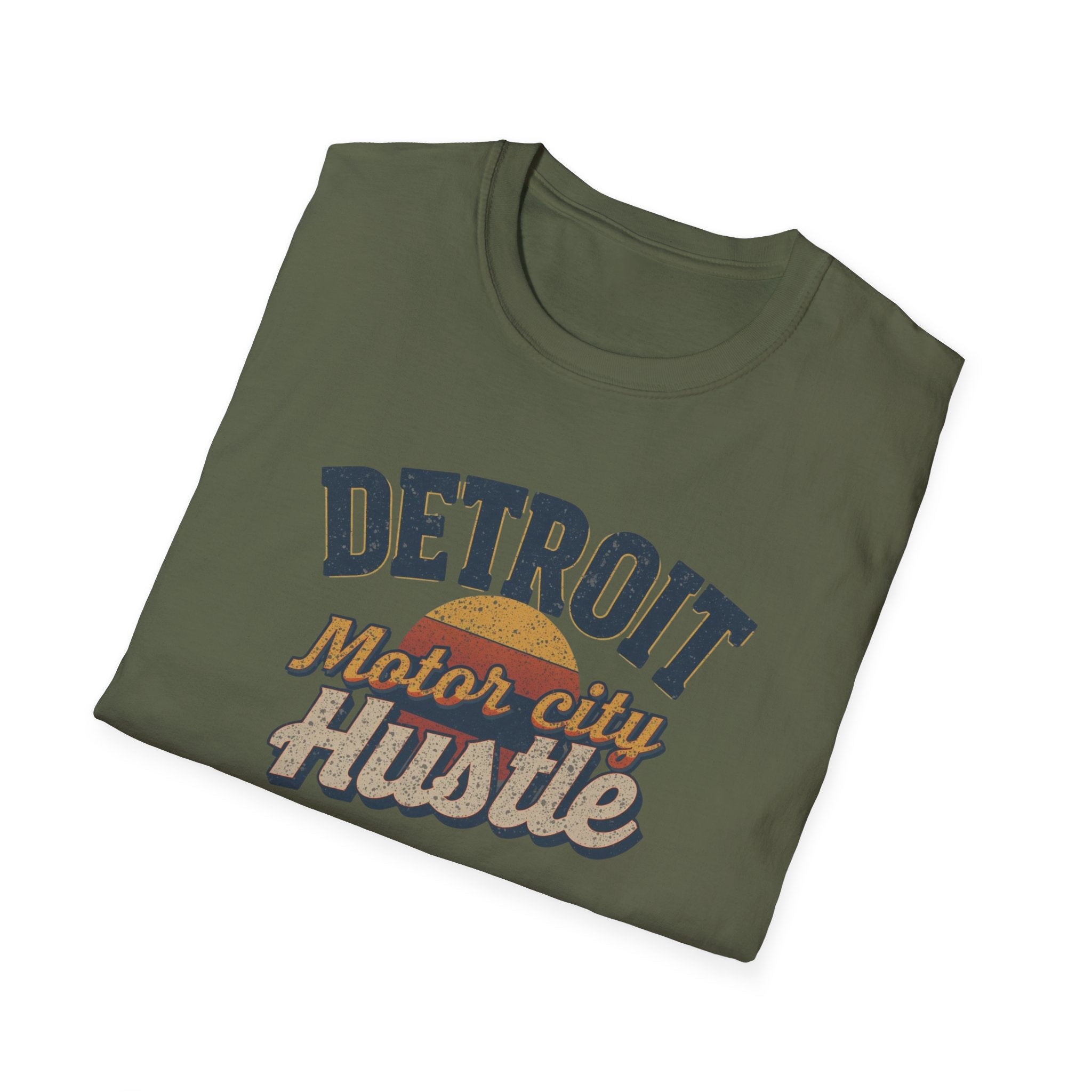 Detroit Motor City Hustle T-Shirt