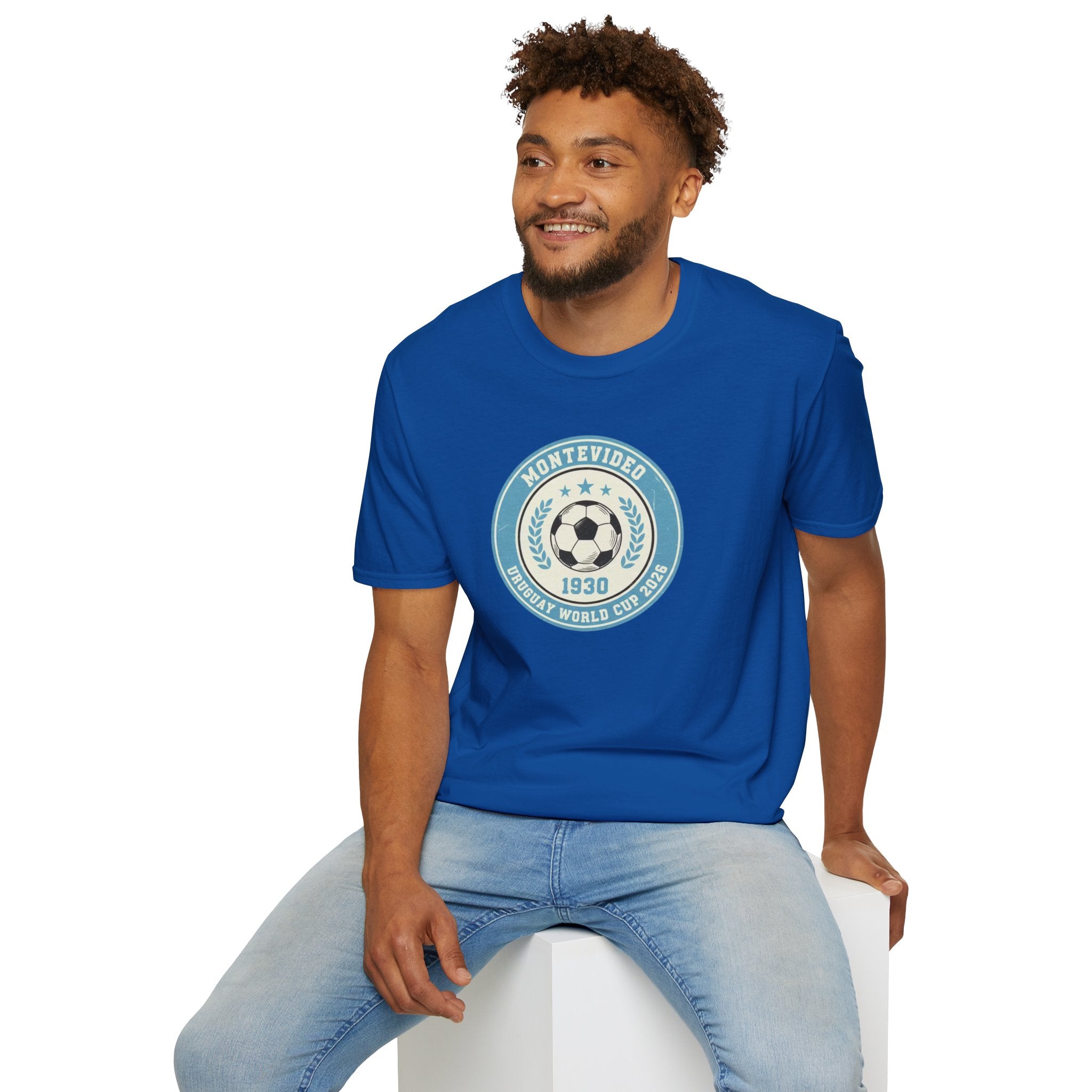 Montevideo 1930 Soccer Crest T-Shirt