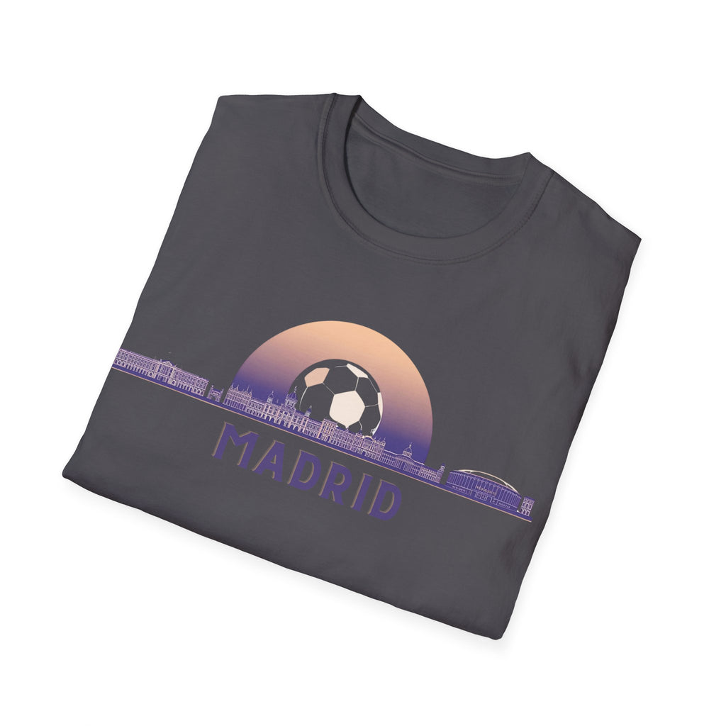 Madrid skyline sunset T-Shirt | Madrid city silhouette tee