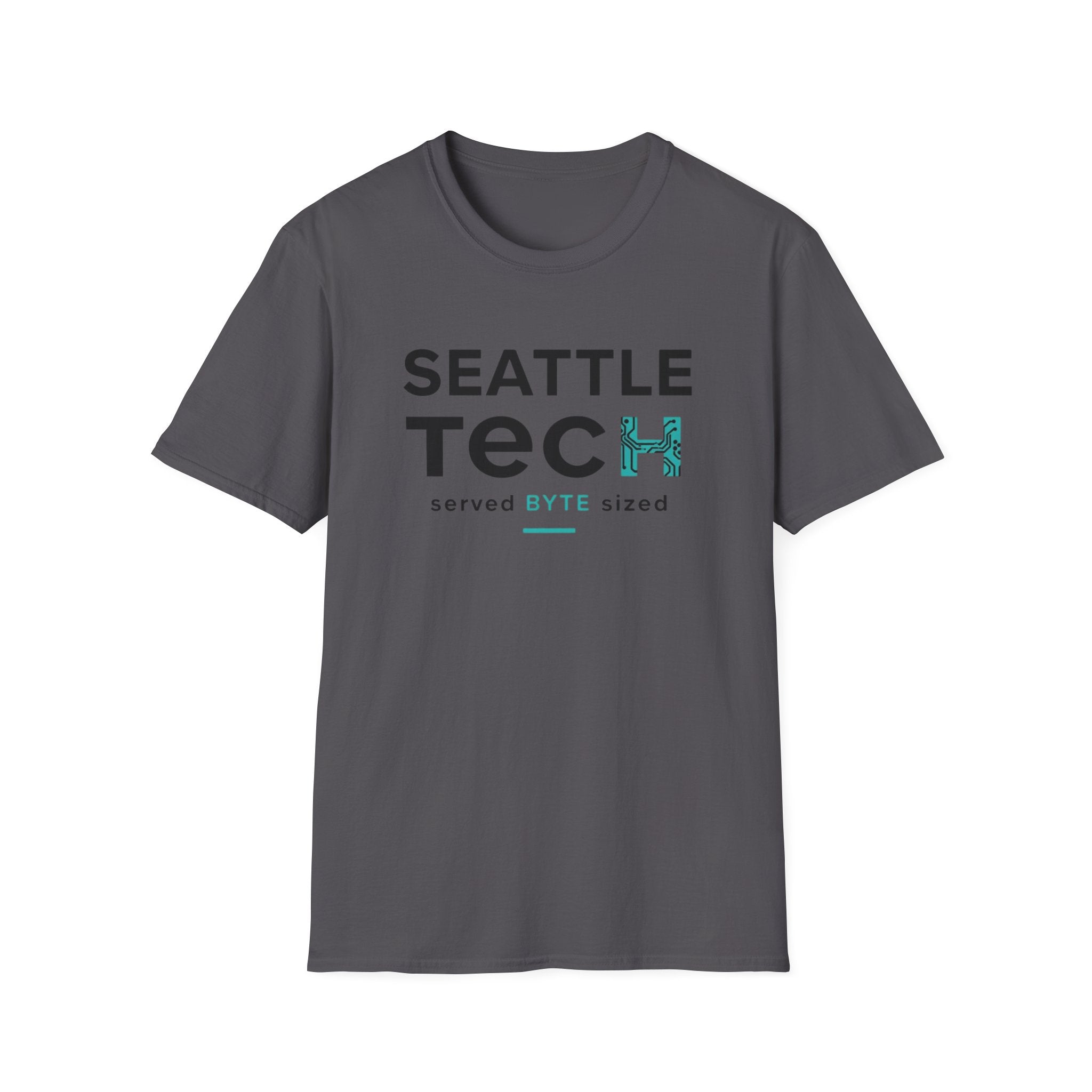 Seattle Tech T-Shirt — 'served BYTE sized' Techie Tee