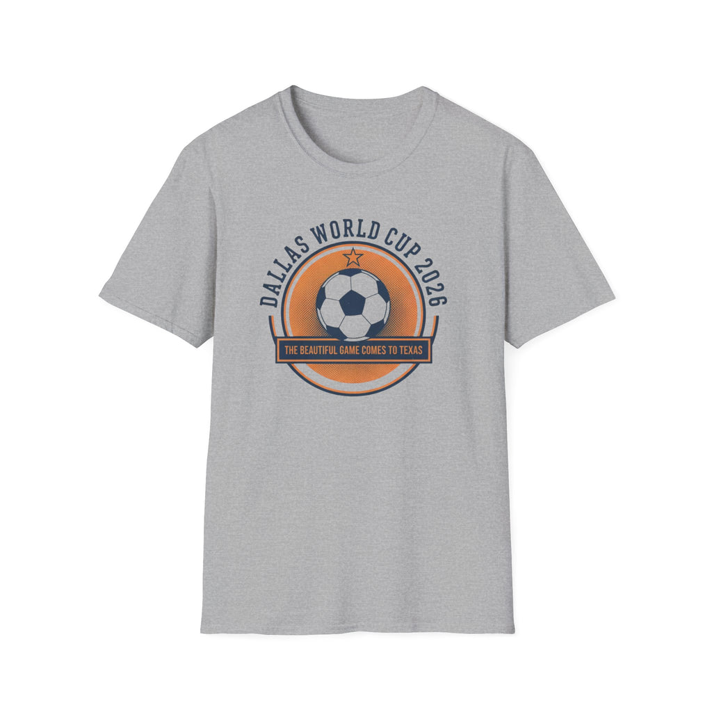 Dallas World Cup 2026 Soccer T-Shirt — "The Beautiful Game Comes to Texas"