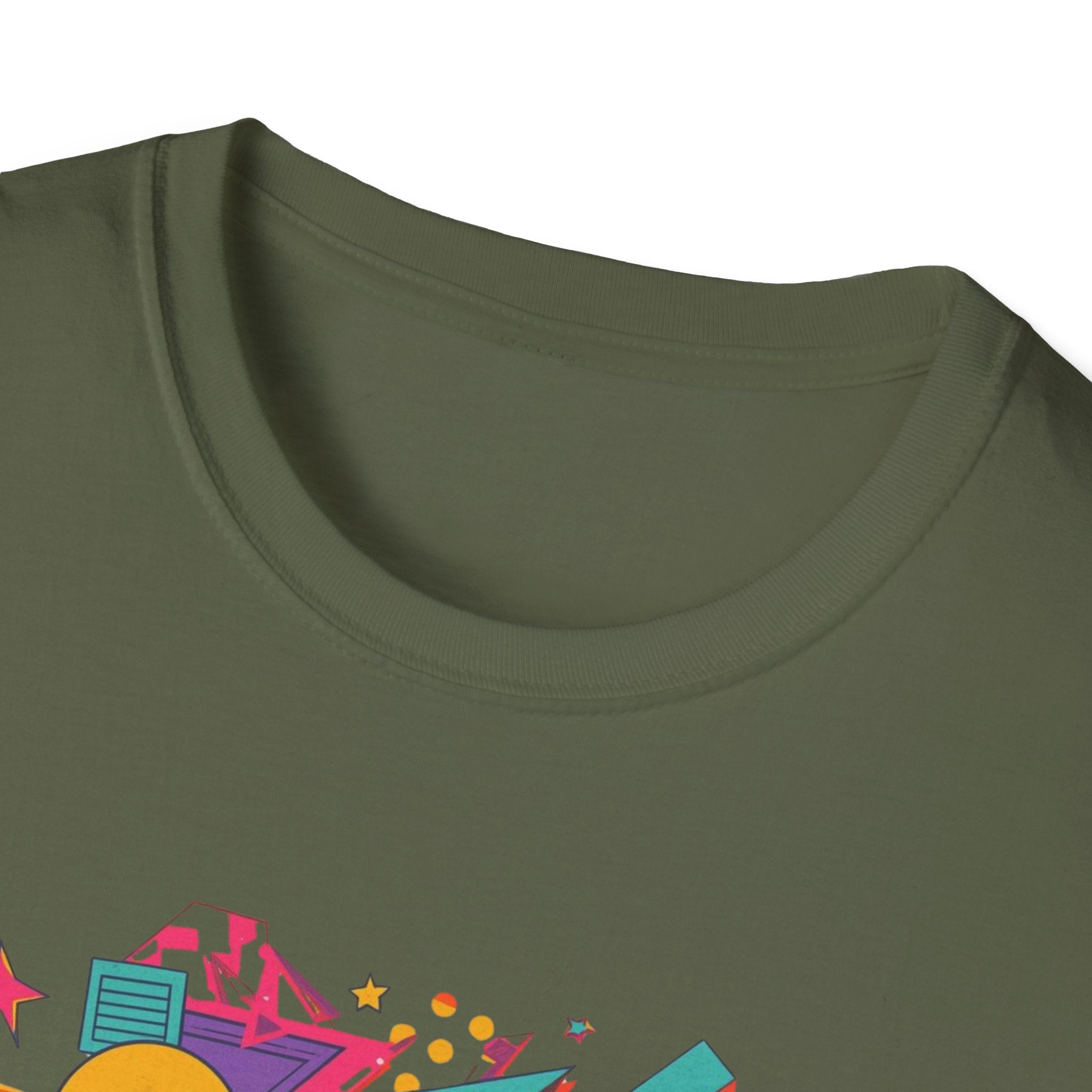 Dublin Retro Graphic T-Shirt — Bright 80s Style City Souvenir