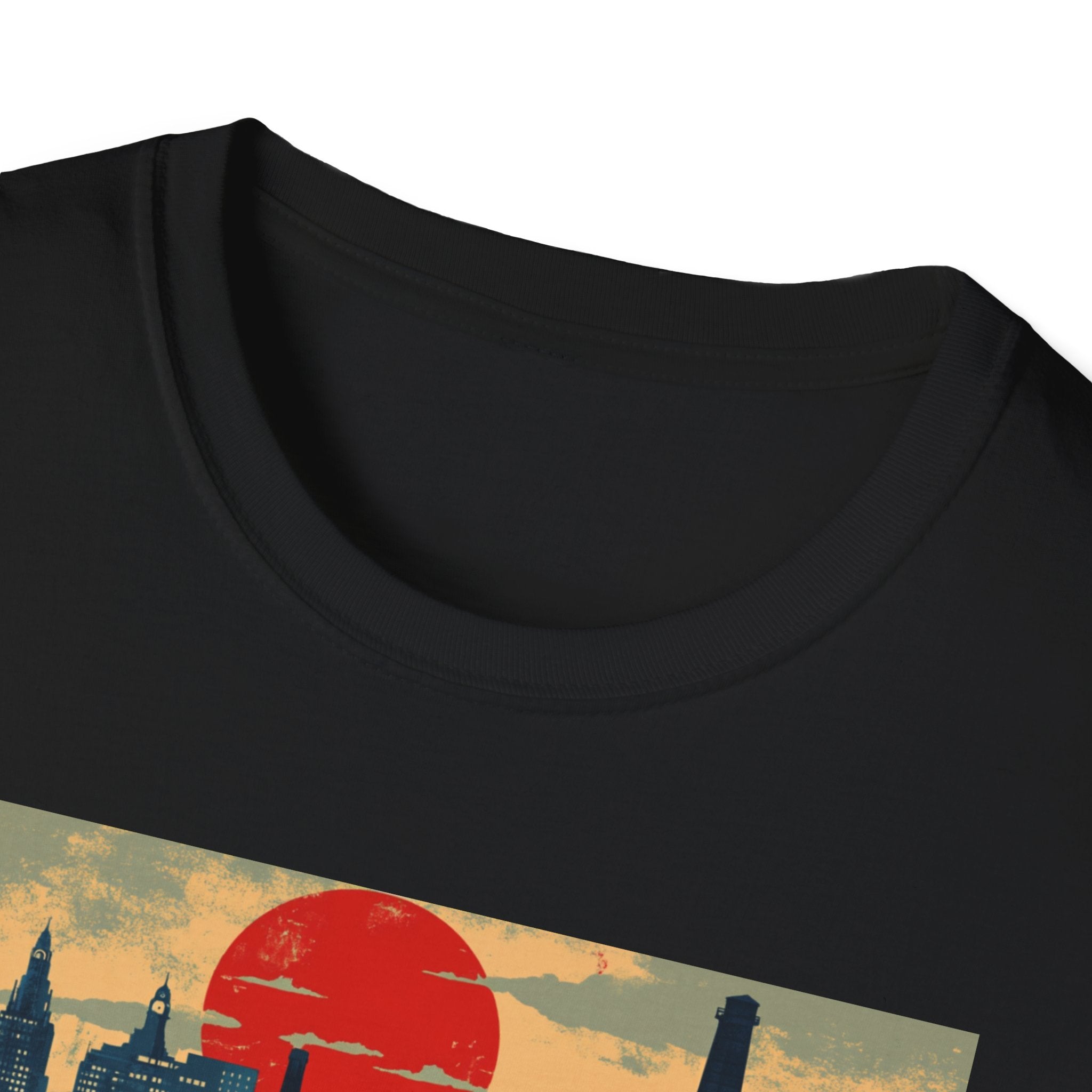 Manchester Skyline T-Shirt | Retro Cityscape Travel Tee