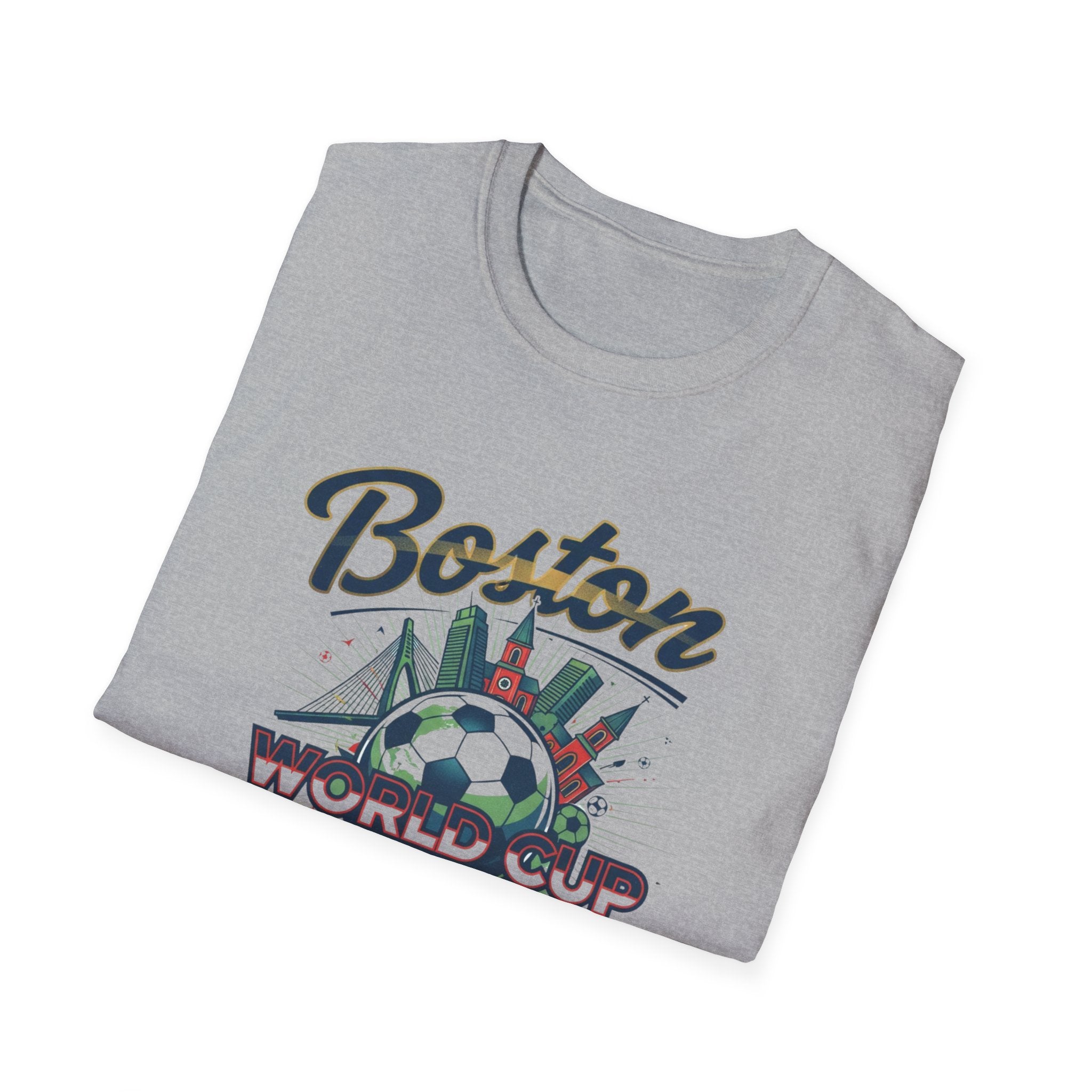 Boston World Cup 2026 Soccer T-Shirt