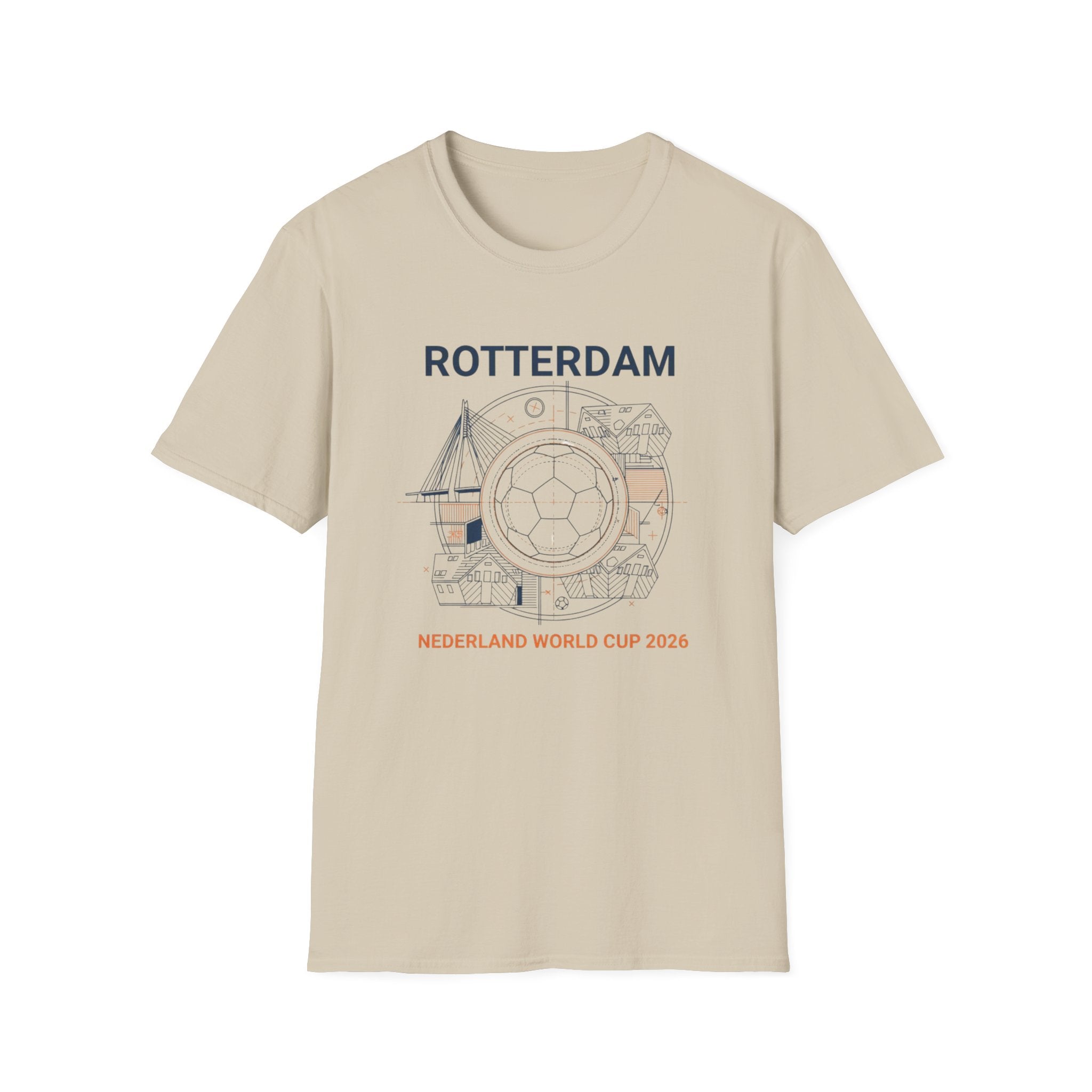 Rotterdam World Cup 2026 Soccer T-Shirt — Nederland Football Fan Tee