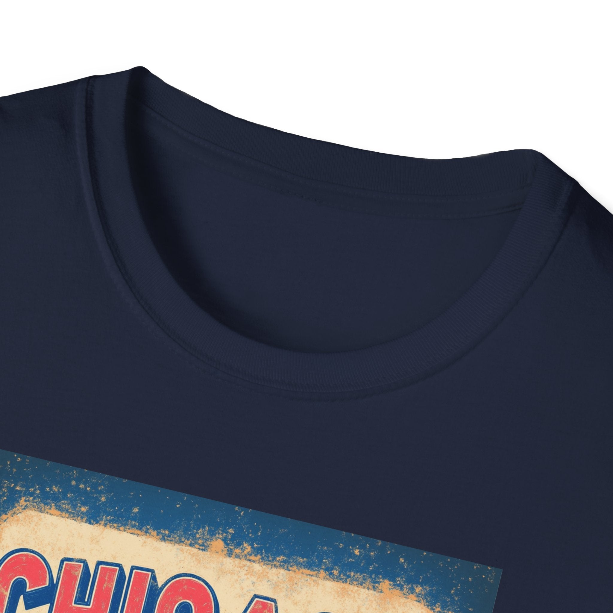 Chicago Retro Skyline T-Shirt | Vintage City Typography