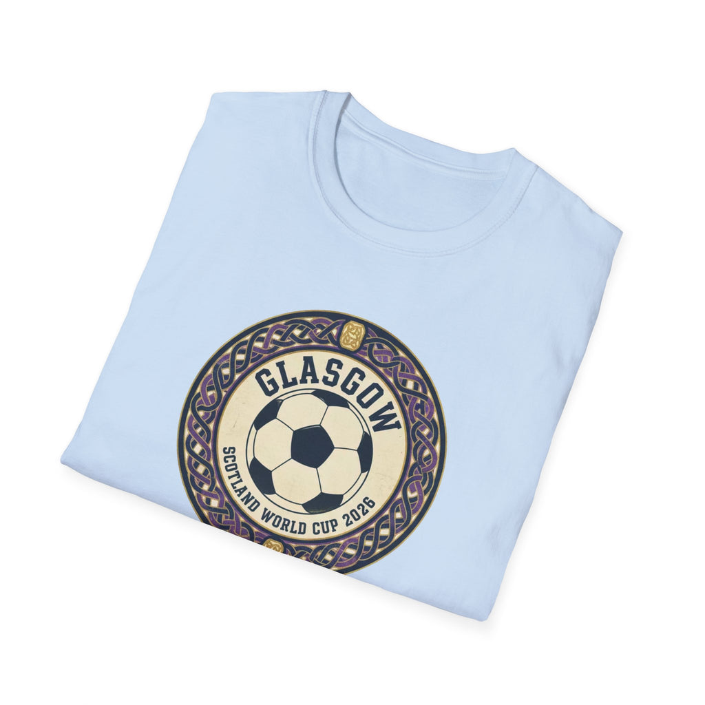 Glasgow Vintage Soccer Badge T-Shirt