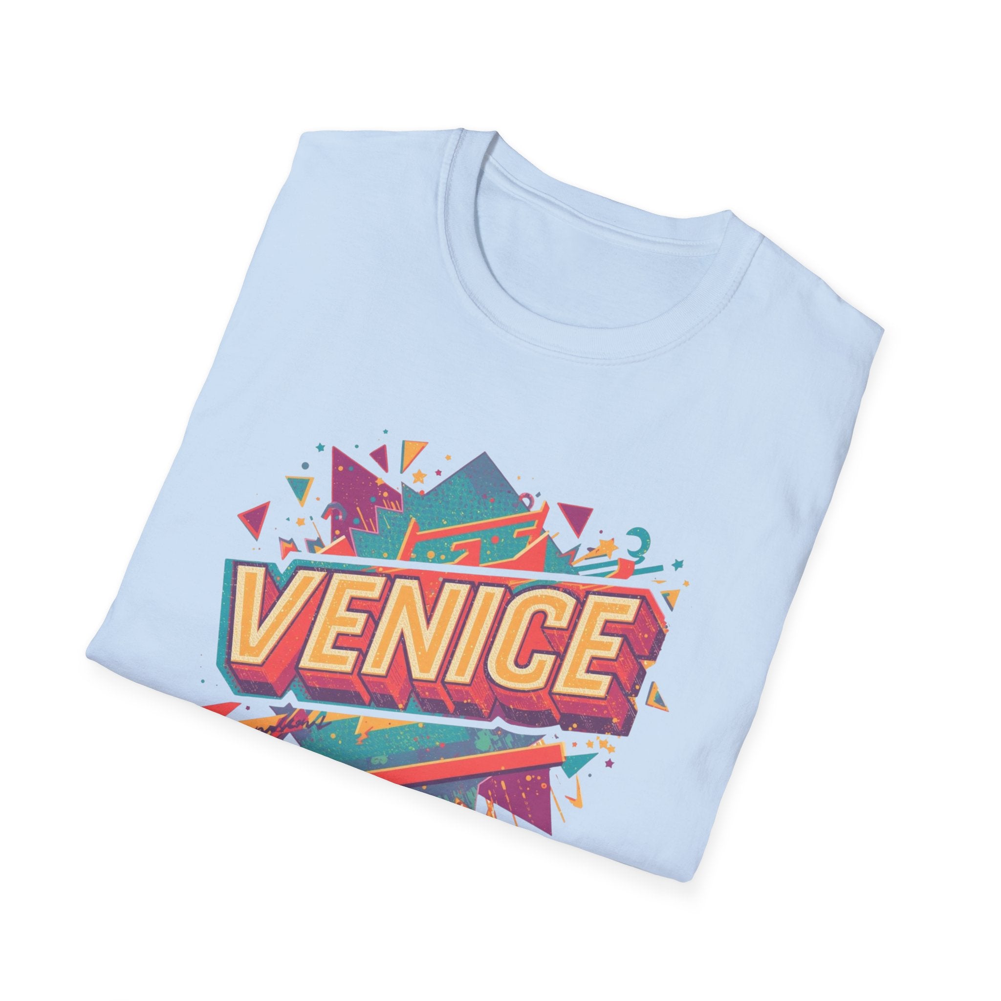 Venice Retro Graphic T-Shirt — Vintage Surf Skate Beach Tee