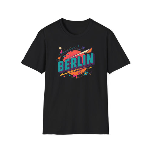 Berlin Retro Graphic T-Shirt — Colorful Vintage City Tee