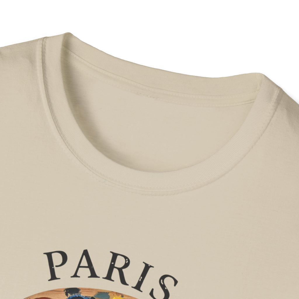 Paris Artist Palette T-Shirt — "Every one of these is a new idea" Artistic Tee
