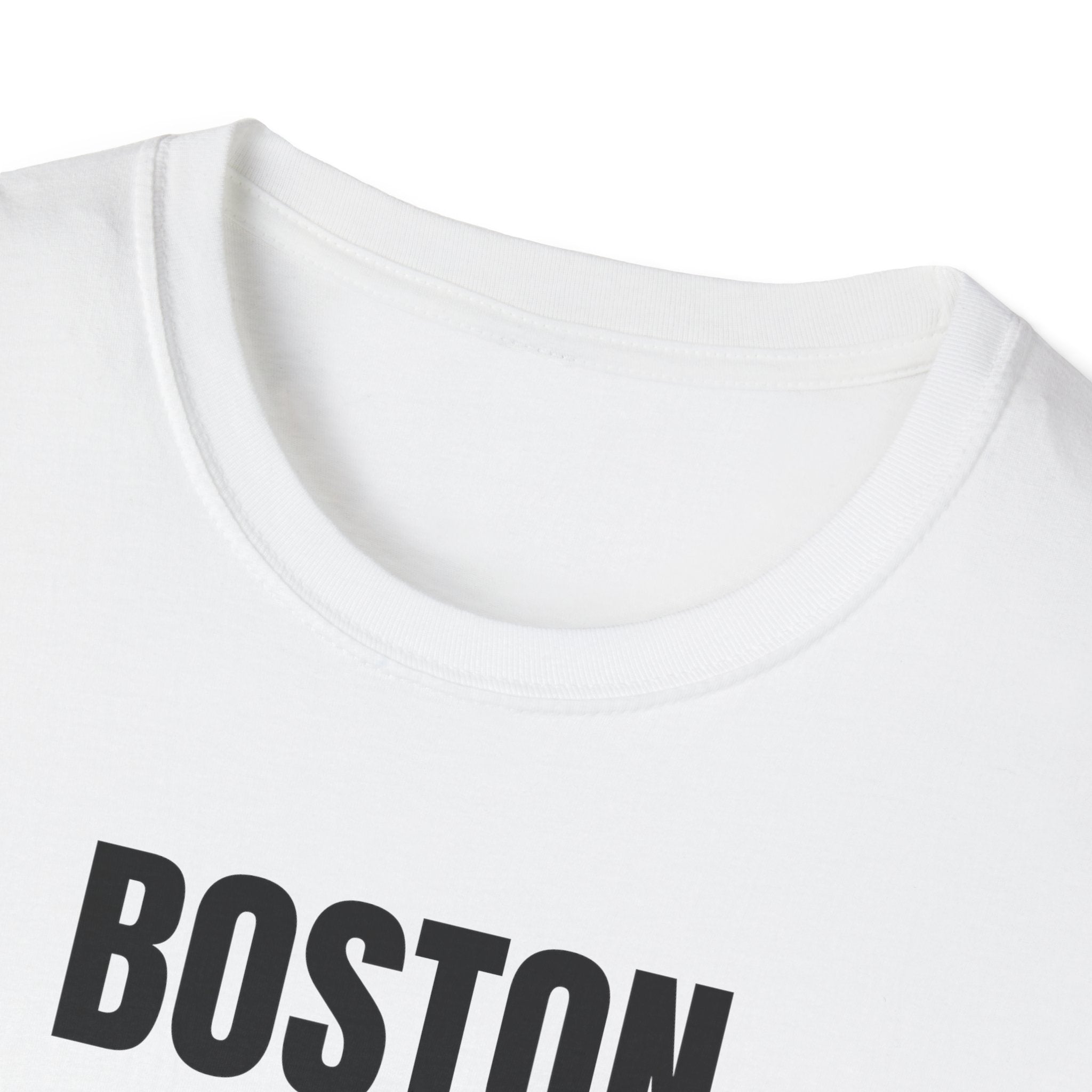 Boston Retro Stripes T-Shirt | Vintage City Graphic