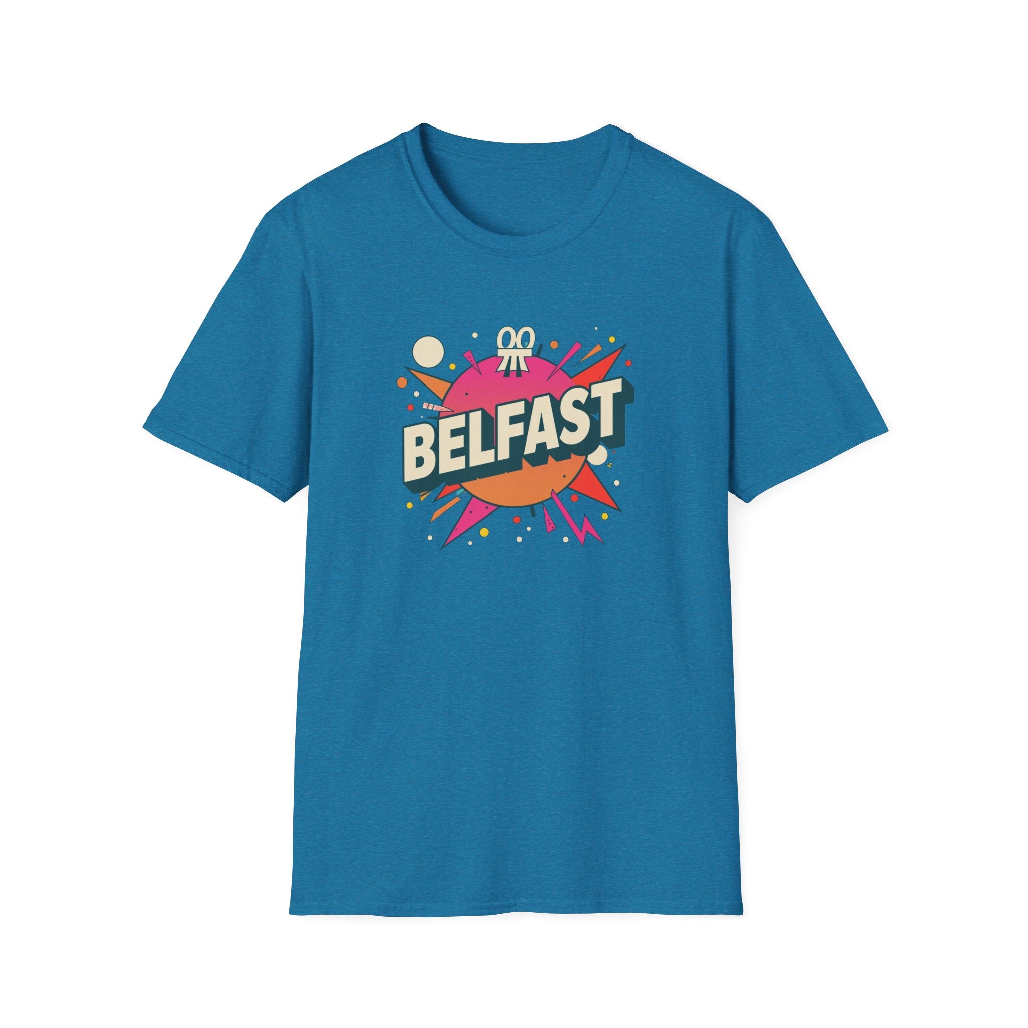 Belfast Retro Pop Art T-Shirt — Vintage City Graphic Tee