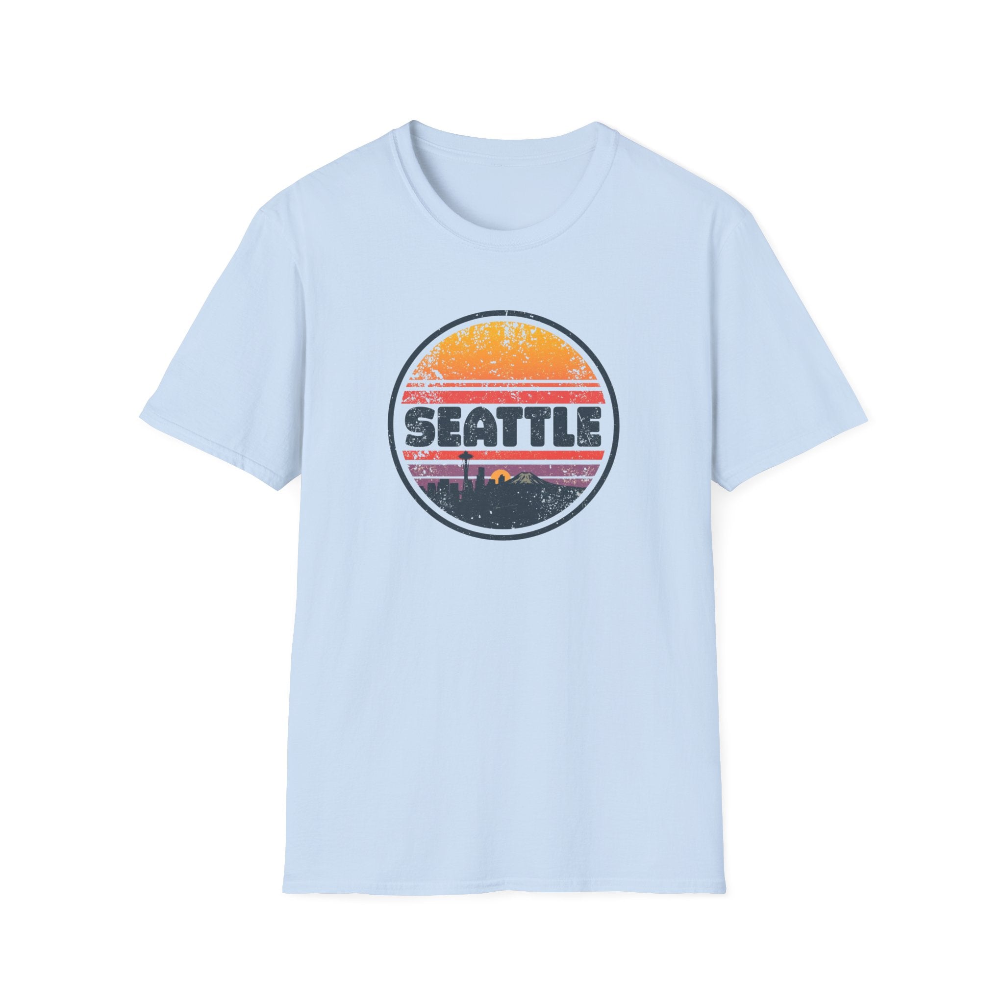 Seattle Retro Sunset T-Shirt