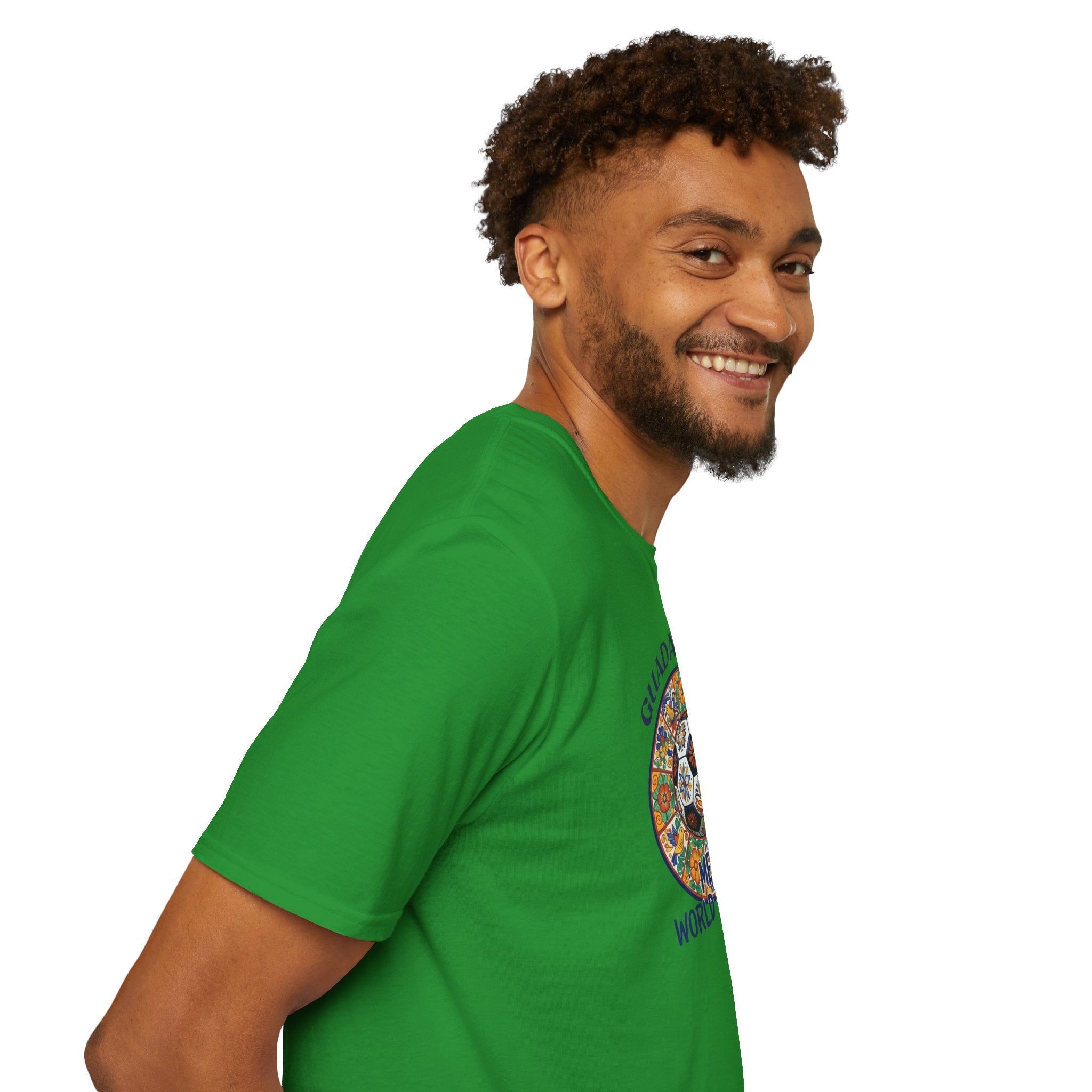 Guadalajara Mexico World Cup 2026 Soccer T-Shirt — Colorful Aztec Ball Design