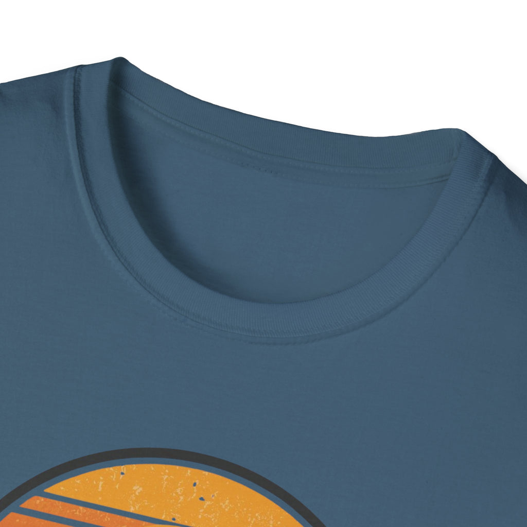 Dallas Sunset Skyline T‑Shirt — Retro Cityscape Tee
