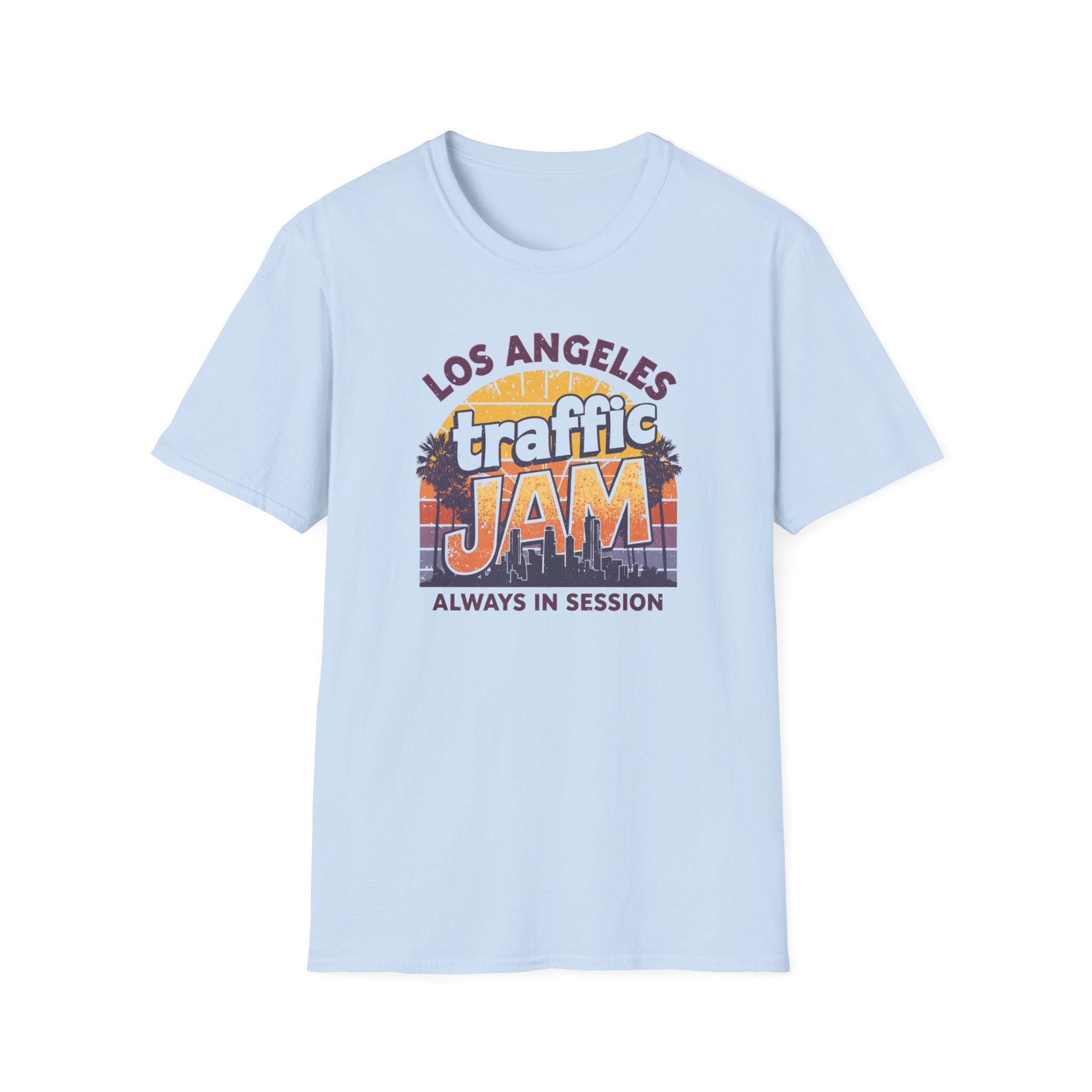 Los Angeles Traffic Jam T-Shirt — Retro 'Always in Session' CA City Tee