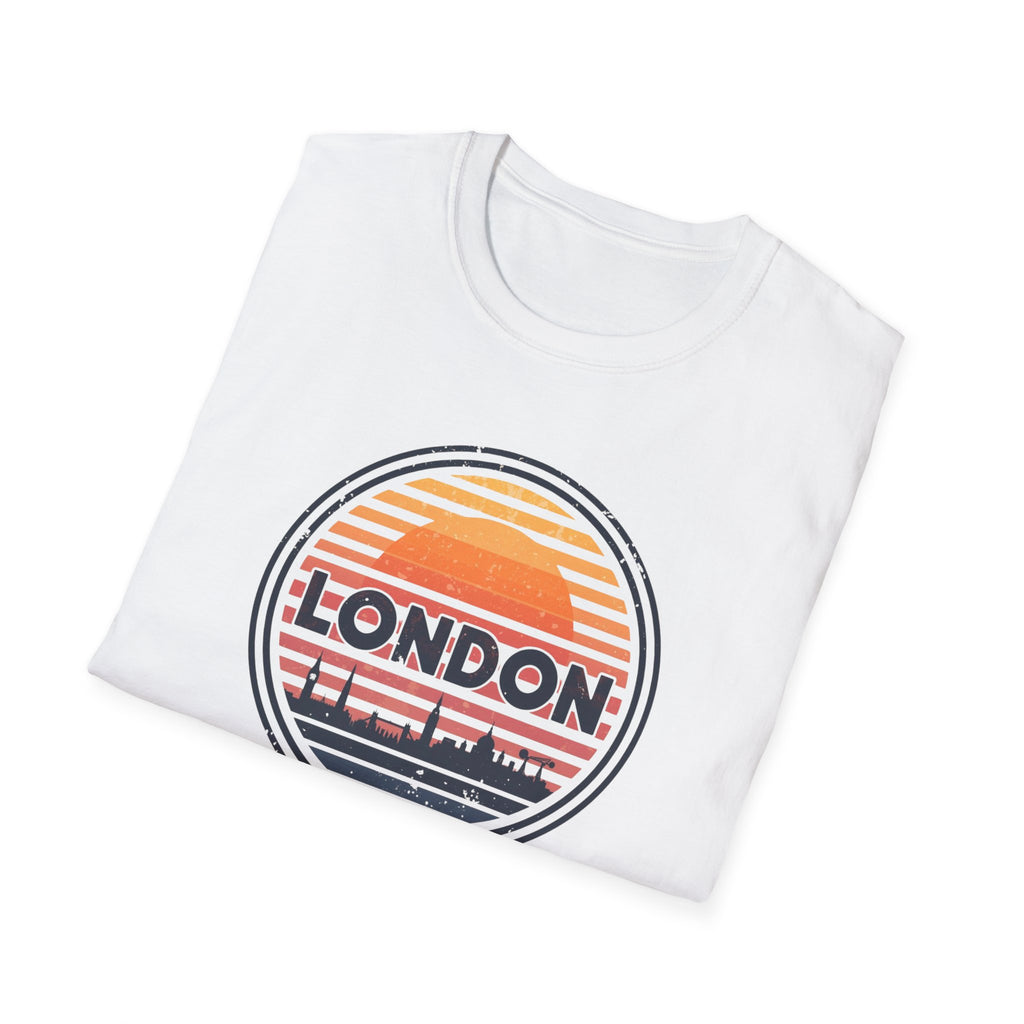 London Sunset Graphic T-Shirt — Retro Skyline Tee