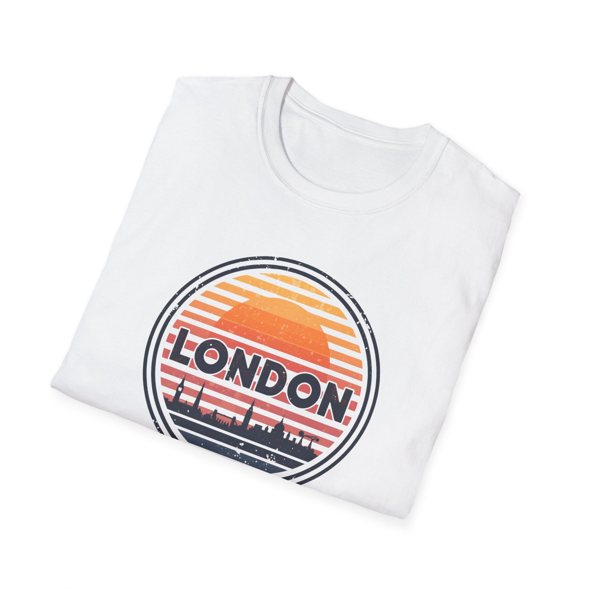 London Sunset Graphic T-Shirt — Retro Skyline Tee