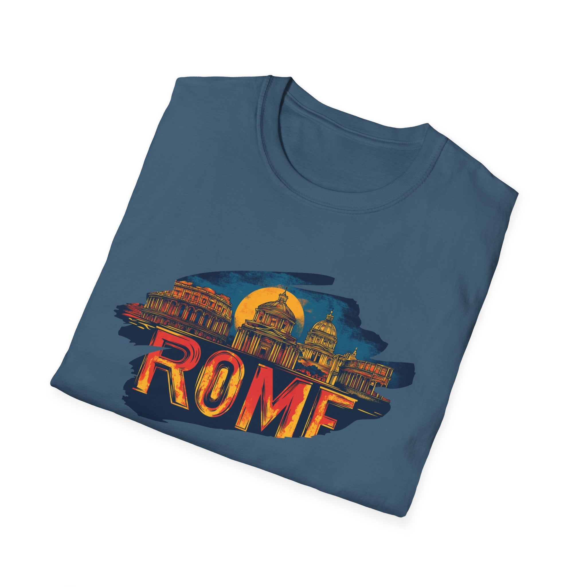 Rome skyline graphic T-Shirt | Rome travel cityscape tee