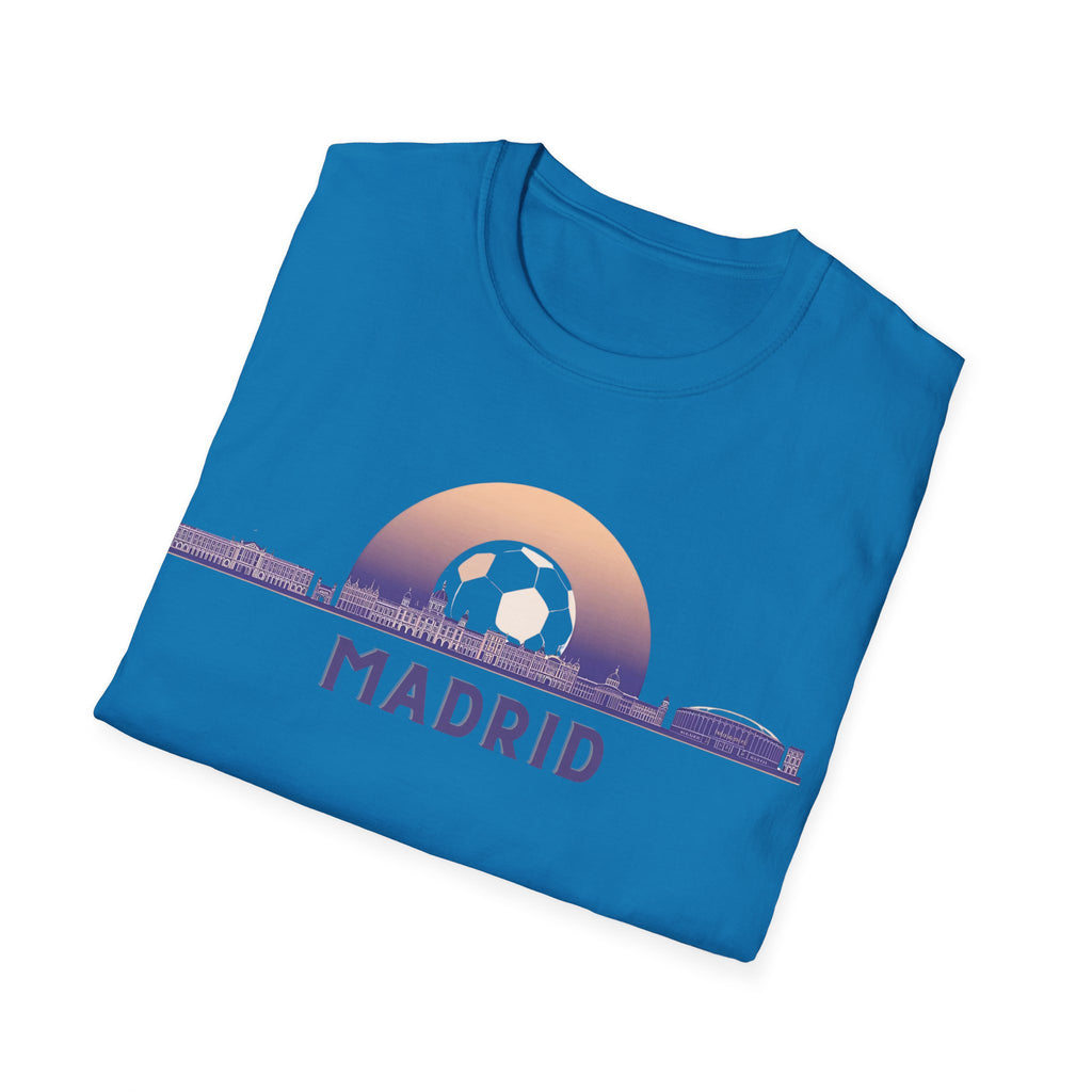 Madrid skyline sunset T-Shirt | Madrid city silhouette tee