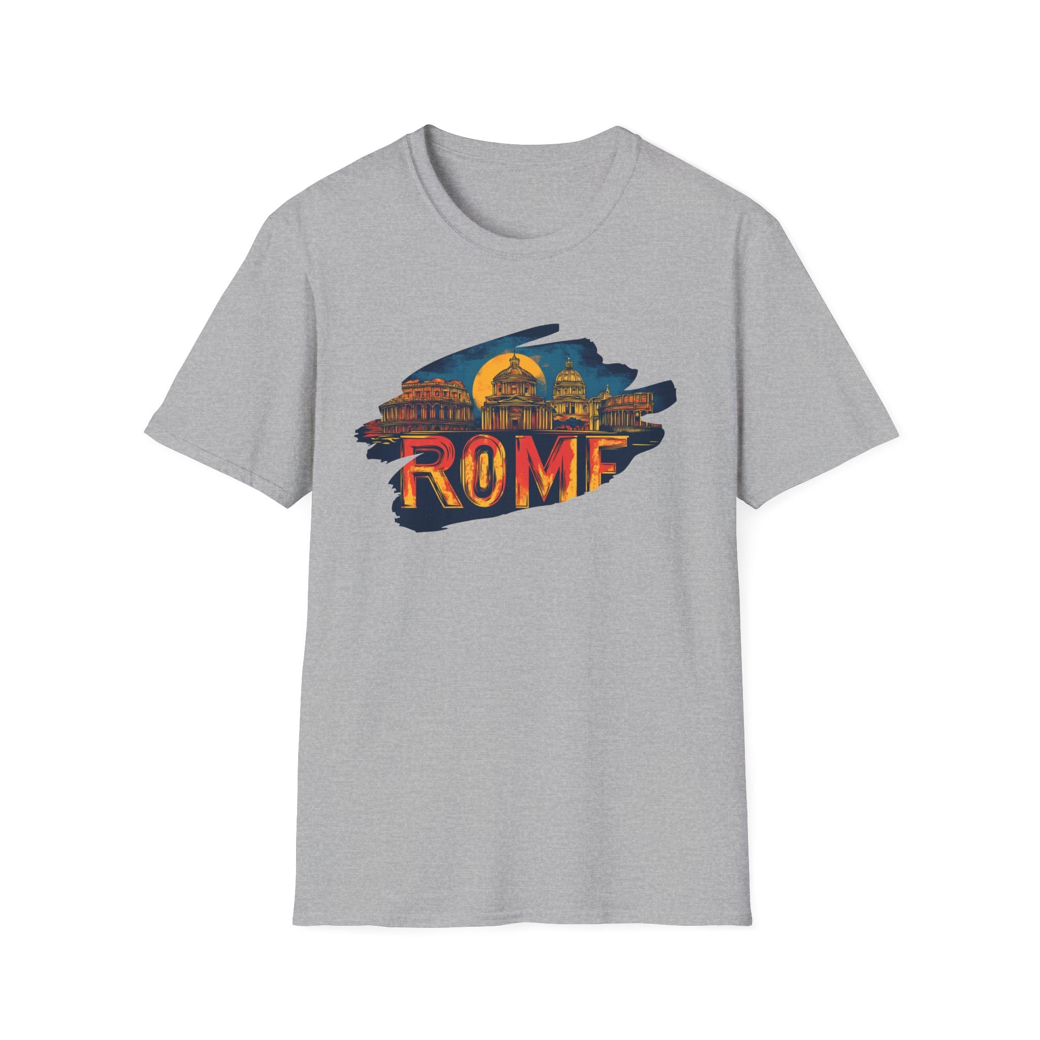 Rome skyline graphic T-Shirt | Rome travel cityscape tee