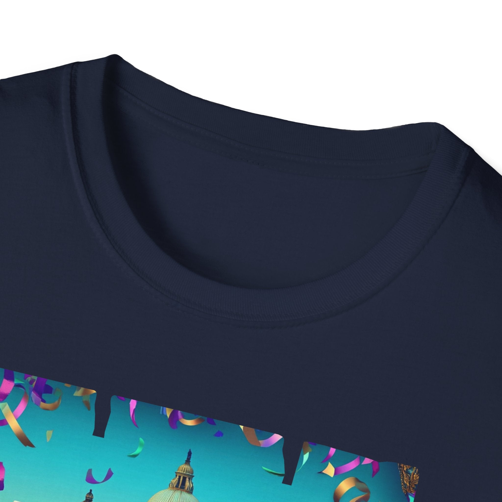 Venice Retro Travel Poster T-Shirt | Italian Canal Gondola Design
