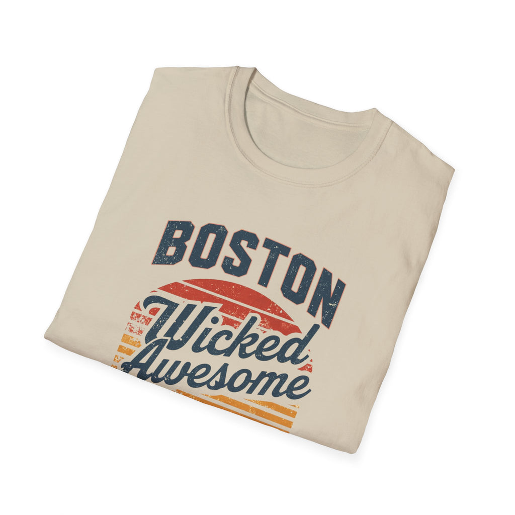 Boston Wicked Awesome T-Shirt — Retro City Pride Tee